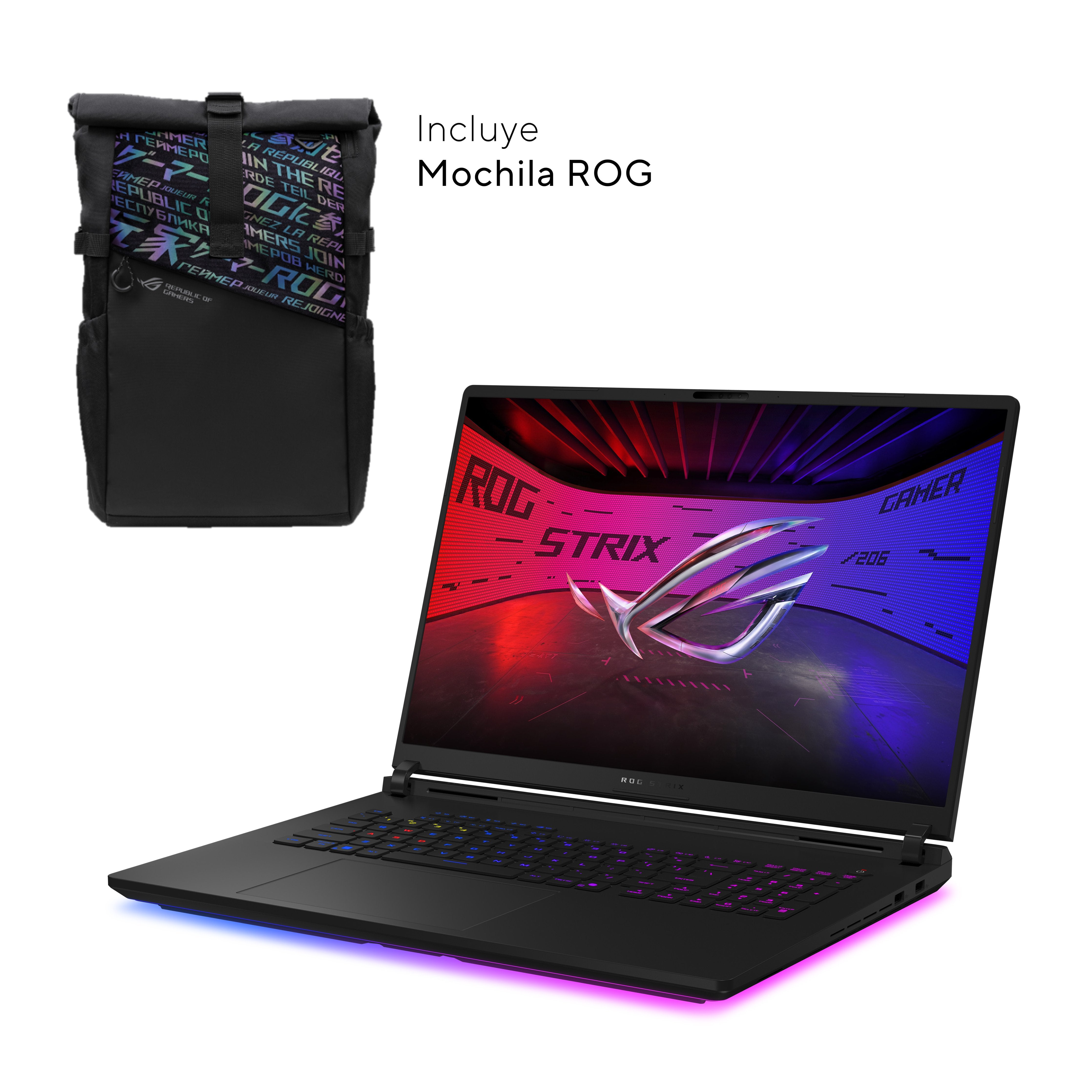 EAN 4711387877739 - ASUS ROG Strix SCAR 18 G835LX-SA094W 45,7 cm (18") DDR5-SDRAM NVIDIA GeForce RTX 5090 Wi-Fi 7 (802.11be) imagen 2