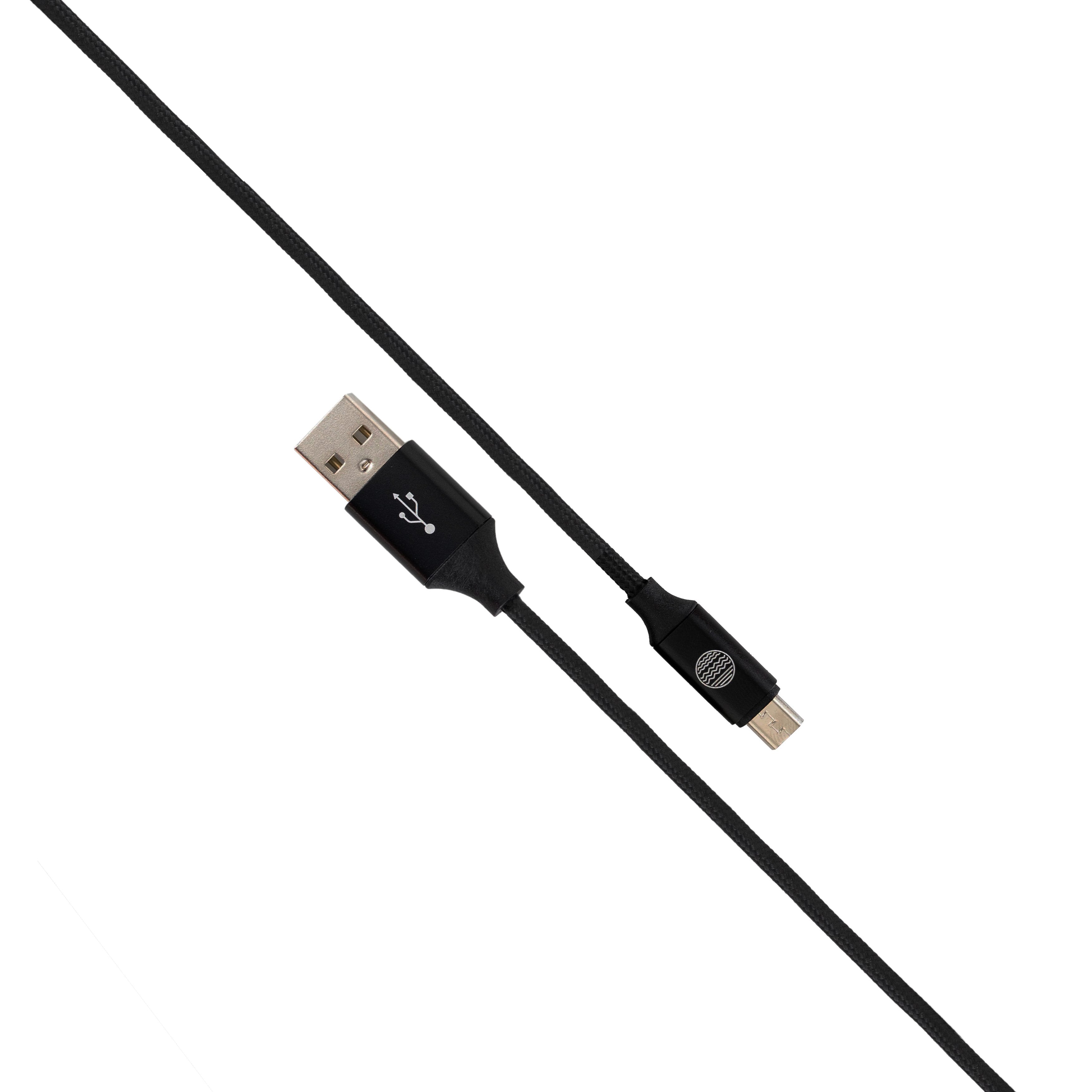 Cable Our Pure Planet Opp044  Usb Usb 2.0 1,2 M Usb A Micro-Usb B Negro