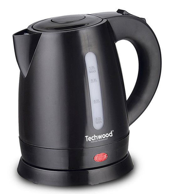 EAN 3760301552550 - Techwood TB-1056 tetera eléctrica 1 L 1600 W Negro imagen 1