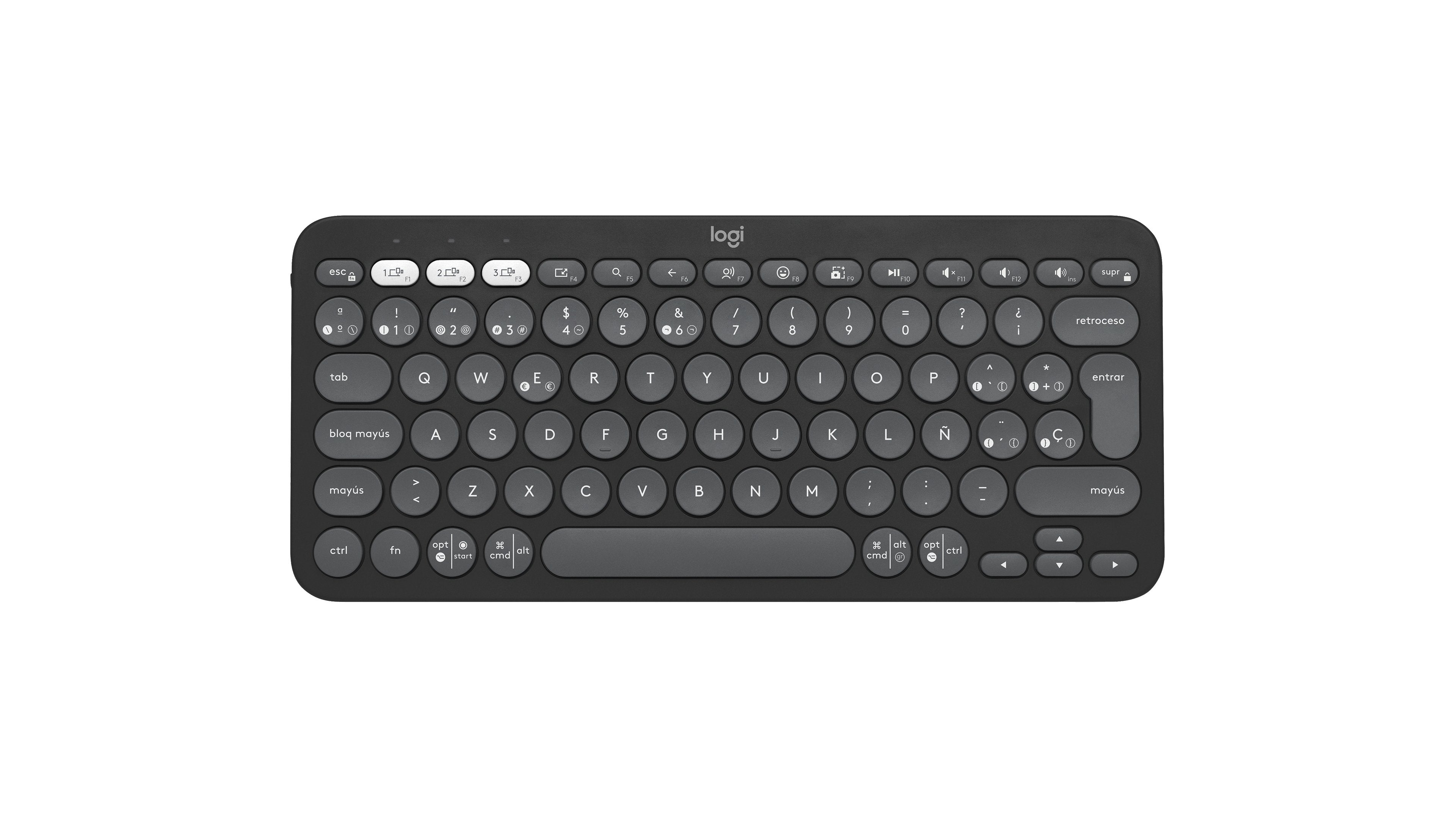 EAN 5099206111127 - Logitech 920-011827 teclado Universal Bluetooth QWERTY Español Grafito imagen 1