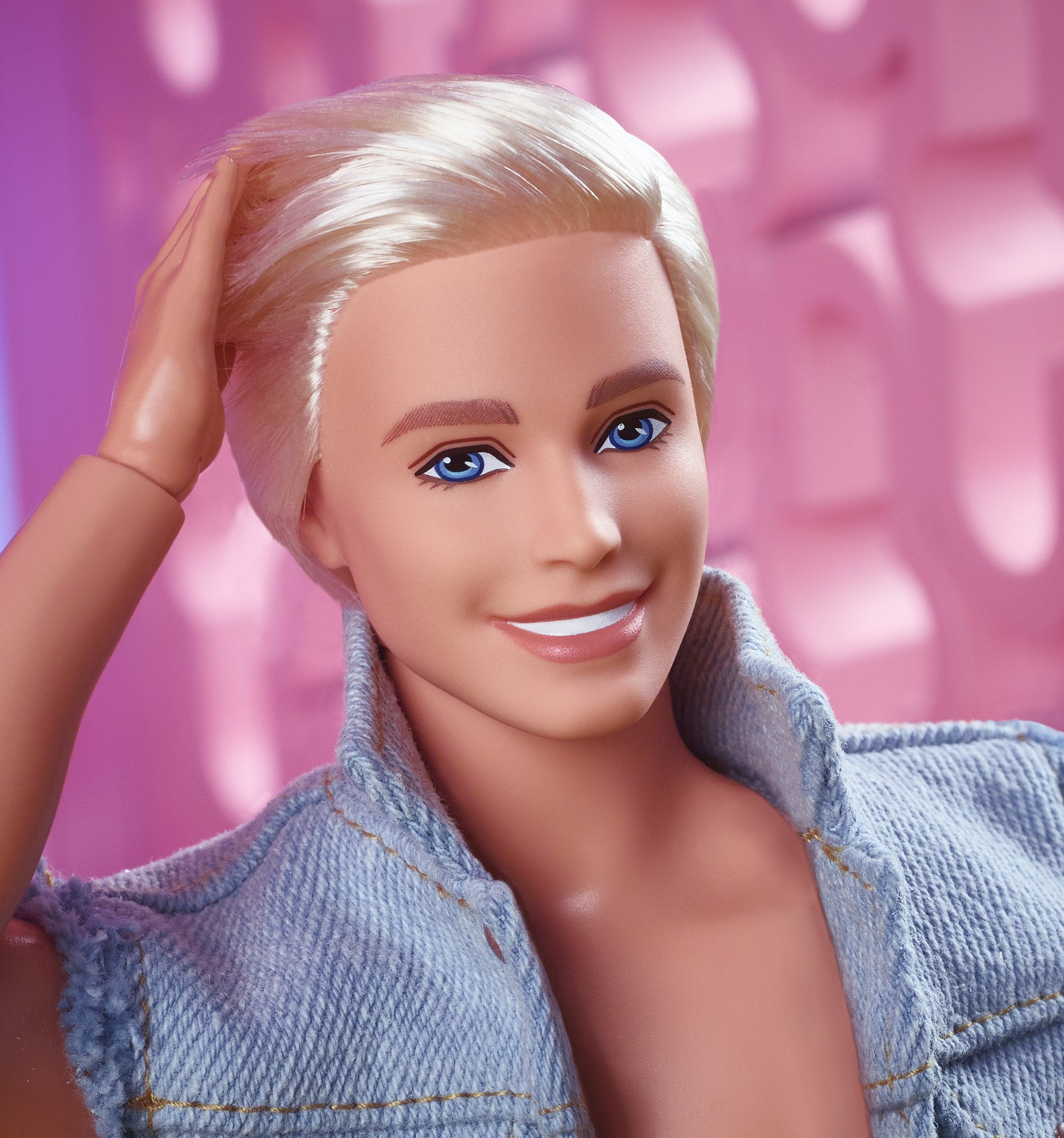 Mattel Barbie Signature The Movie - Ken Muñeca Zum Film Im Jeansoutfit Und Original Ken Unterwäsche, Figura Hrf27
