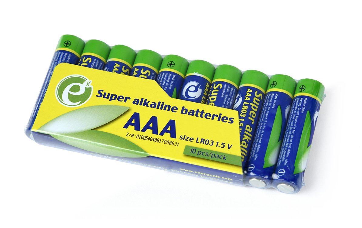 Gembird Super Alkaline Aaa Batteries 10pack