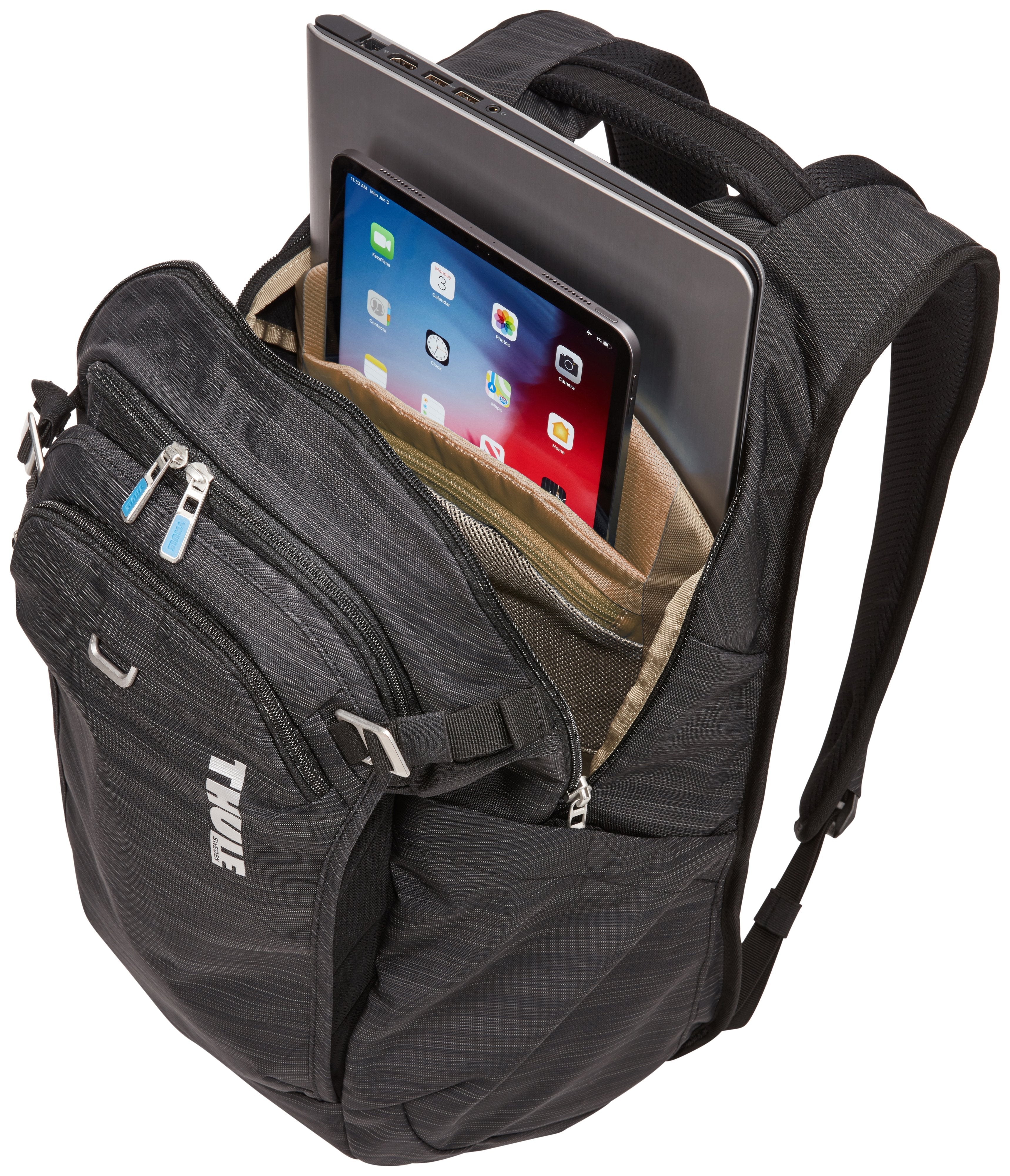Mochila De Viaje Thule Construct Conbp116 Negro Nylon