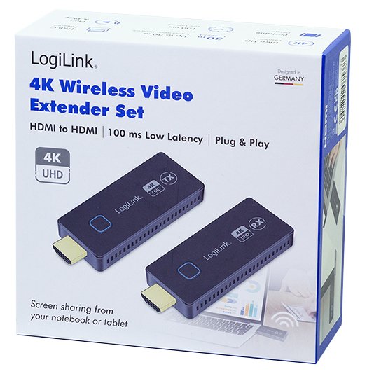 Logilink Hdmi Bertragungs-Set Drahtlos 30m