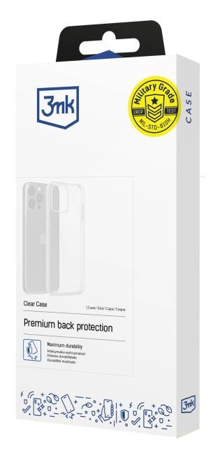 EAN 5903108611626 - 3MK Clear Case funda para teléfono móvil 17,3 cm (6.8") Transparente imagen 1