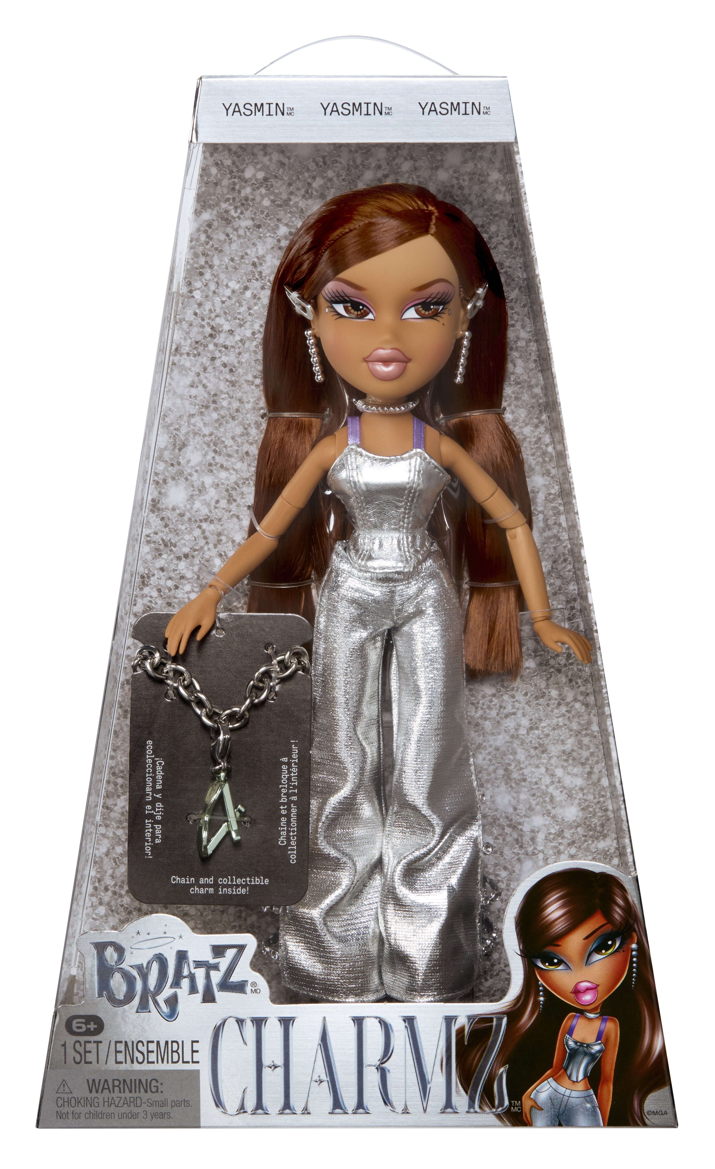 Muñeca Yasmin + Charmz Stylin Bratz