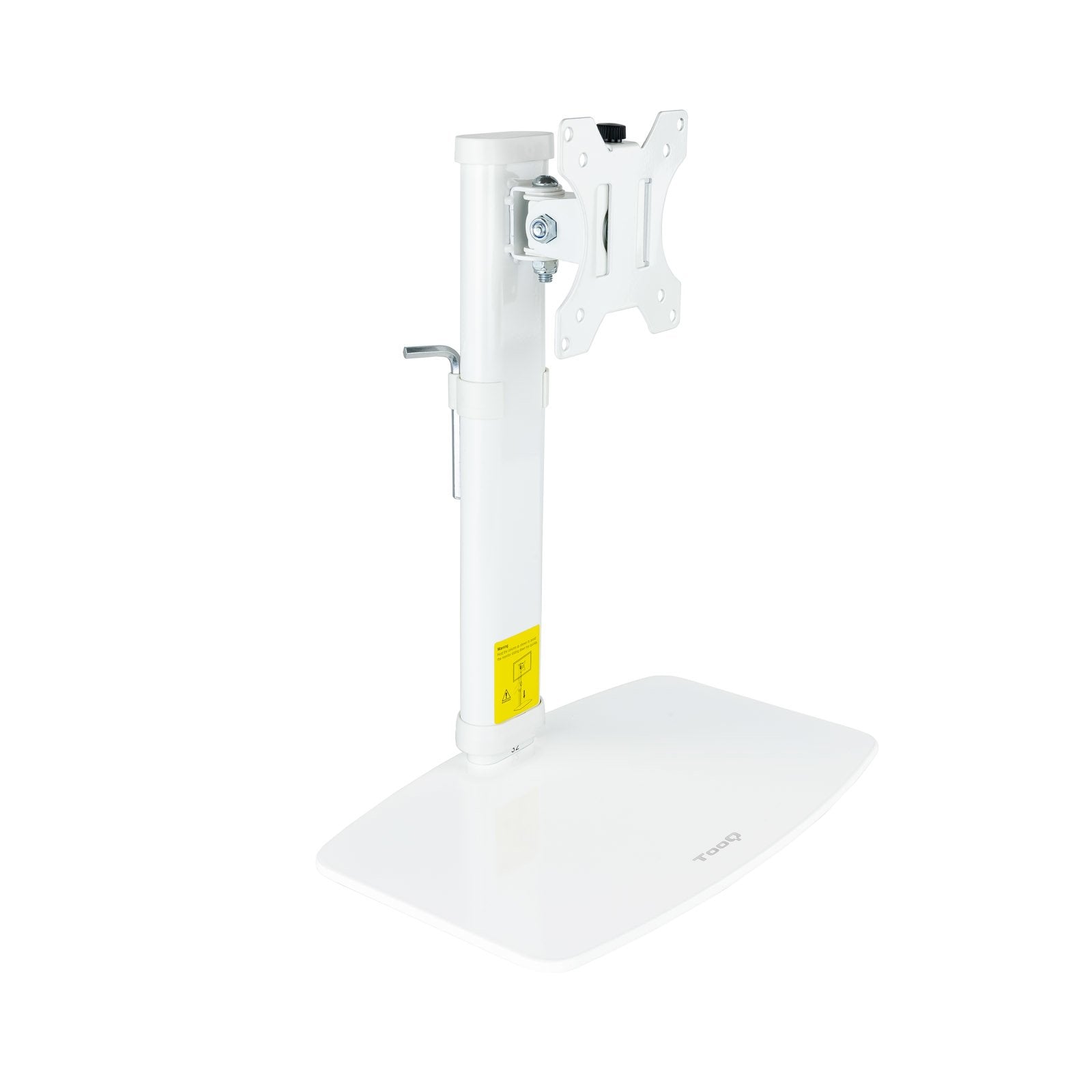 Tooq Soporte Mesa Pantallas Giratorio Inclinacion 17-27" - Blanco