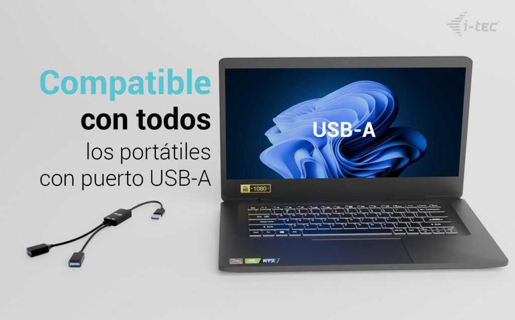 I-Tec Usb-A Cable Hub 2 Port 2x Usb-A 3.2 Gen 1