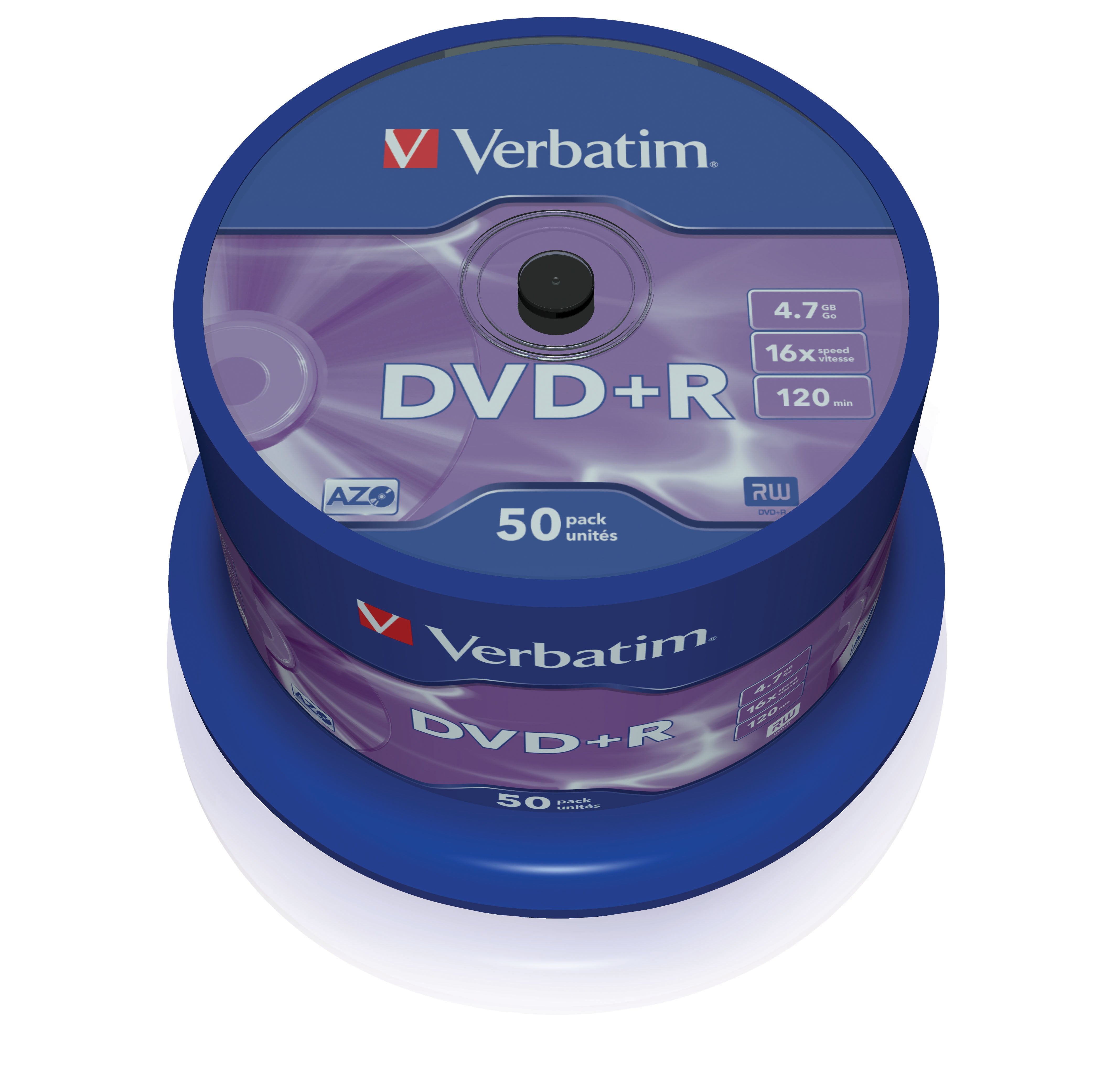 Verbatim Dvd+R 4.7gb 16x Tarrina 50 43550 (4)