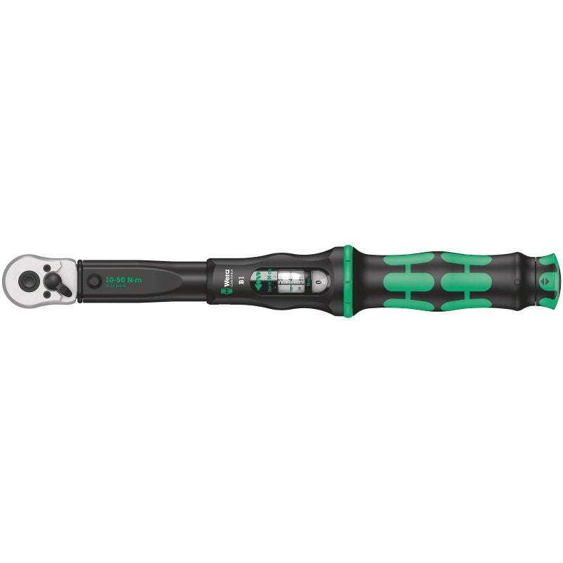 Wera Click-Torque B 1, Llave De Torsión Negro/Verde