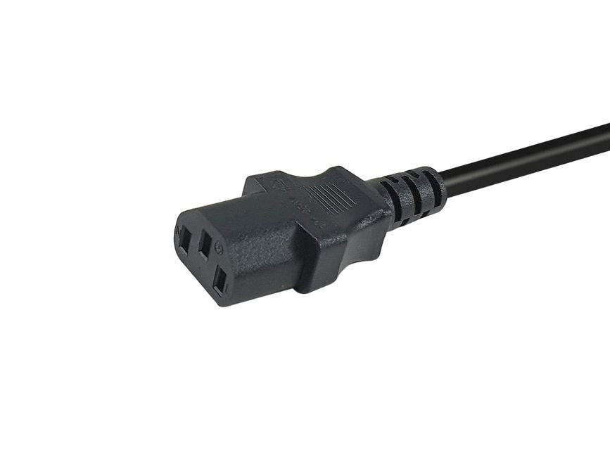 Equip Netzcable Anschl. C20 -> C13 1.80m Negro