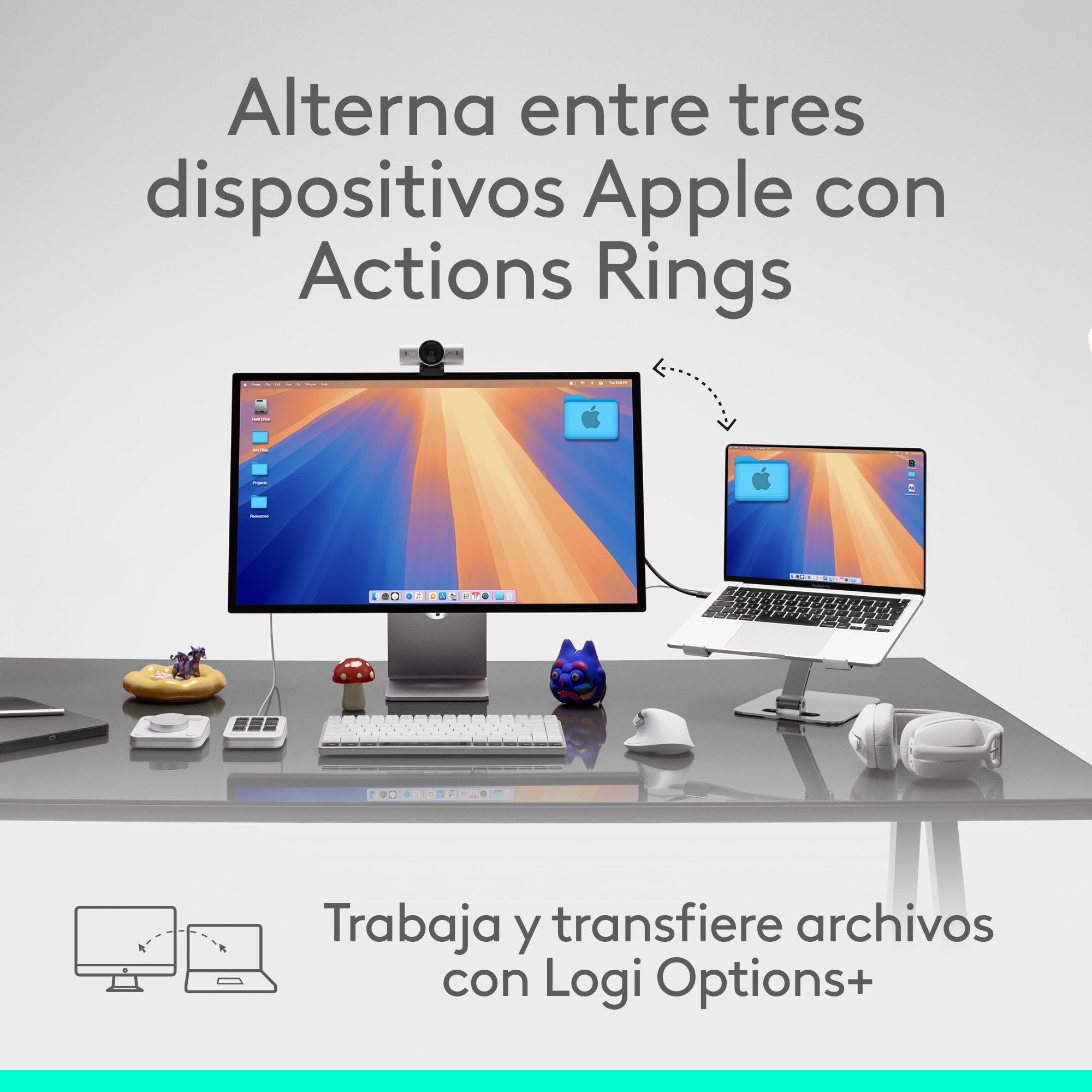 Logitech Ratón 910-007577 / Mx Mamer 4 For Mac Negro