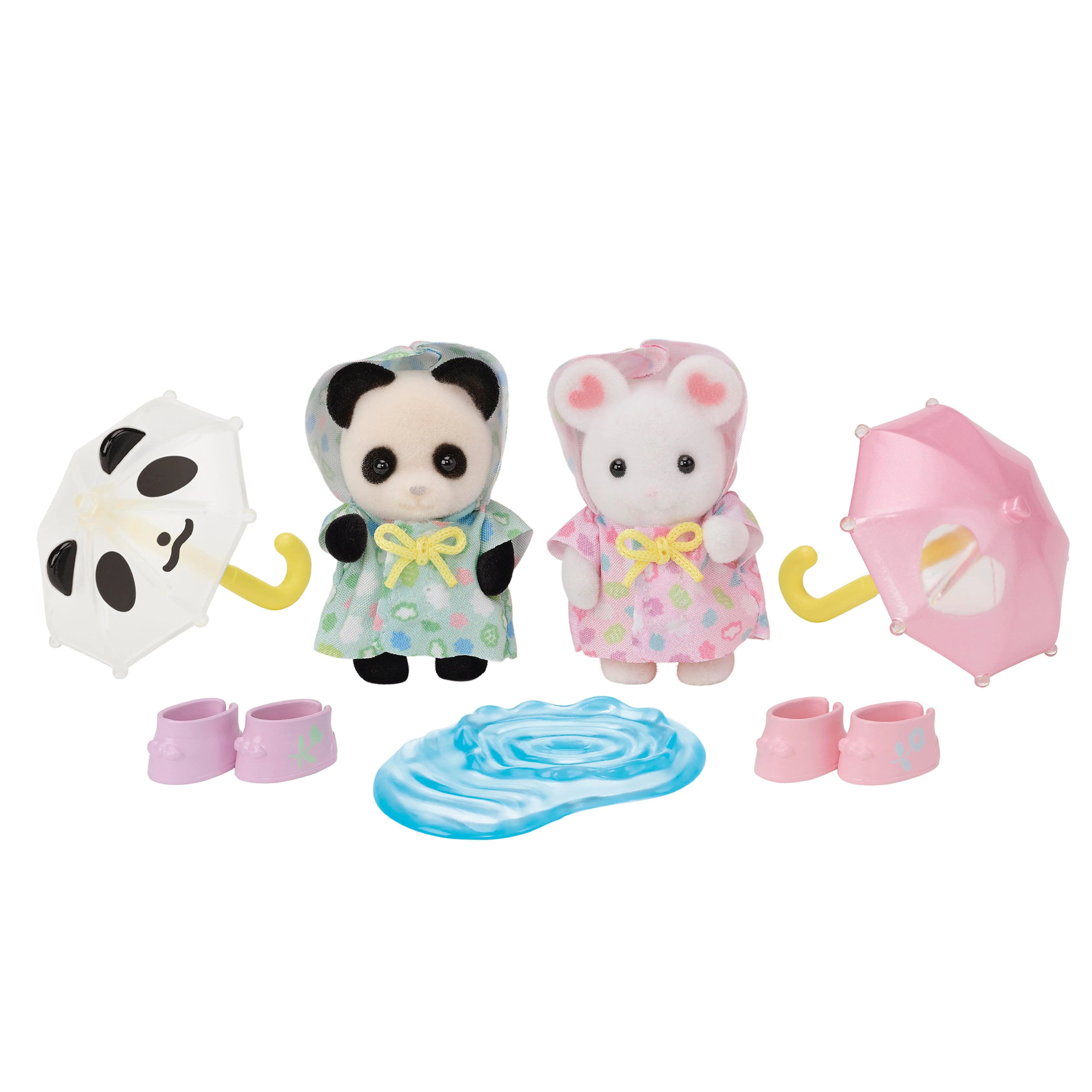 Epoch Sylvanian Families - Erlebniskindergarten Freunde "Regenwetter" 5748