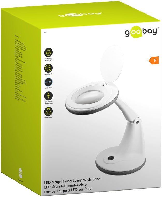 Lupa 6w 450lm 100mm 30led Stand