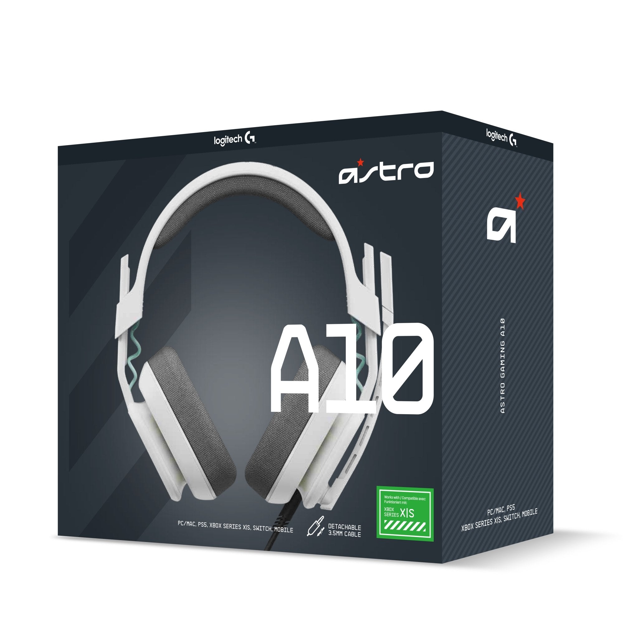 Auriculares Astro Gaming A10  Alámbrico Diadema Juego Blanco
