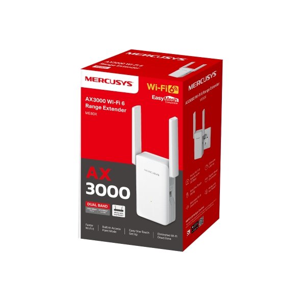 Wrl Range Extender 3000mbps/Me80x Mercusys
