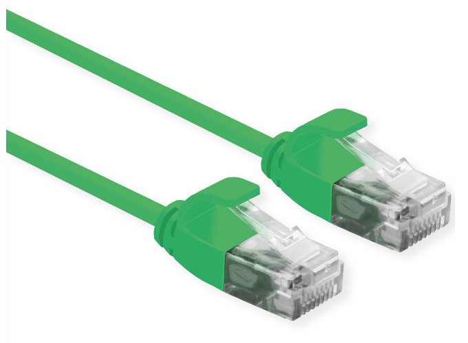 Roline Utp Datacenter Cable De Red Cat.6a (Class Ea), Lsoh, Slim, Grn, 2 M