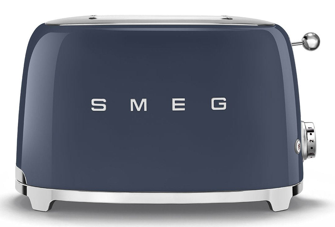 Tostadora Smeg 2x2 50´Style Azul Tsf01nbeu
