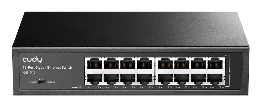 EAN 6971690791117 - Cudy GS1016 switch Gigabit Ethernet (10/100/1000) Negro imagen 1