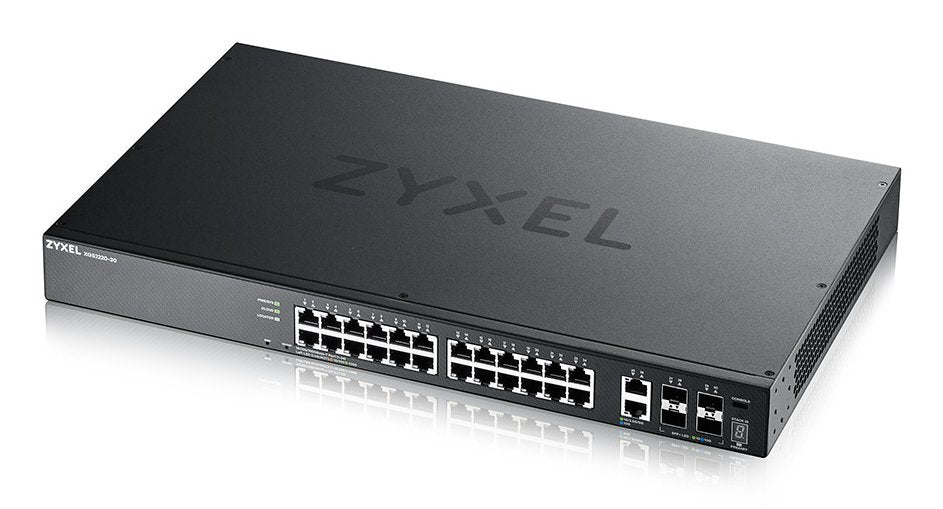 EAN 4718937624942 - Zyxel XGS2220-30 Gestionado L3 Gigabit Ethernet (10/100/1000) Negro imagen 1
