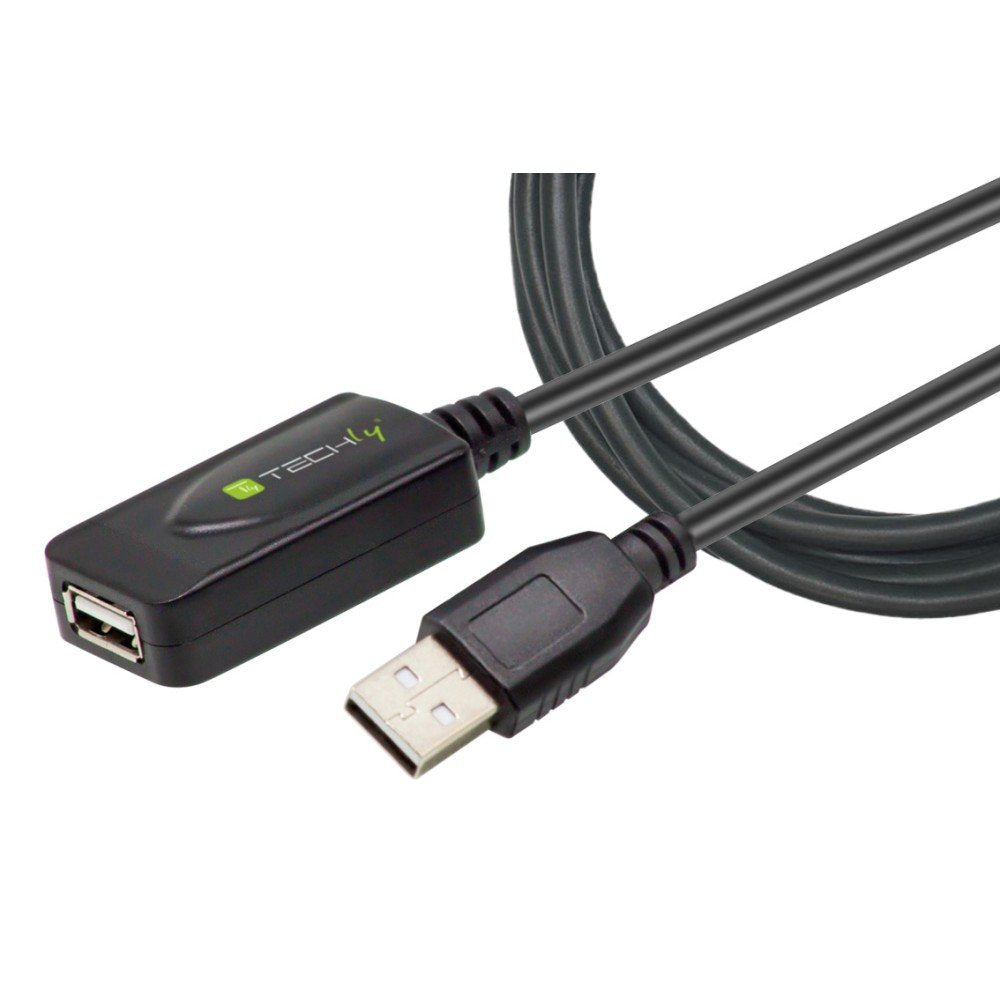 Techly Iusb-Rep220ty3 Cable Usb 20 M Usb 2.0 Usb A Negro