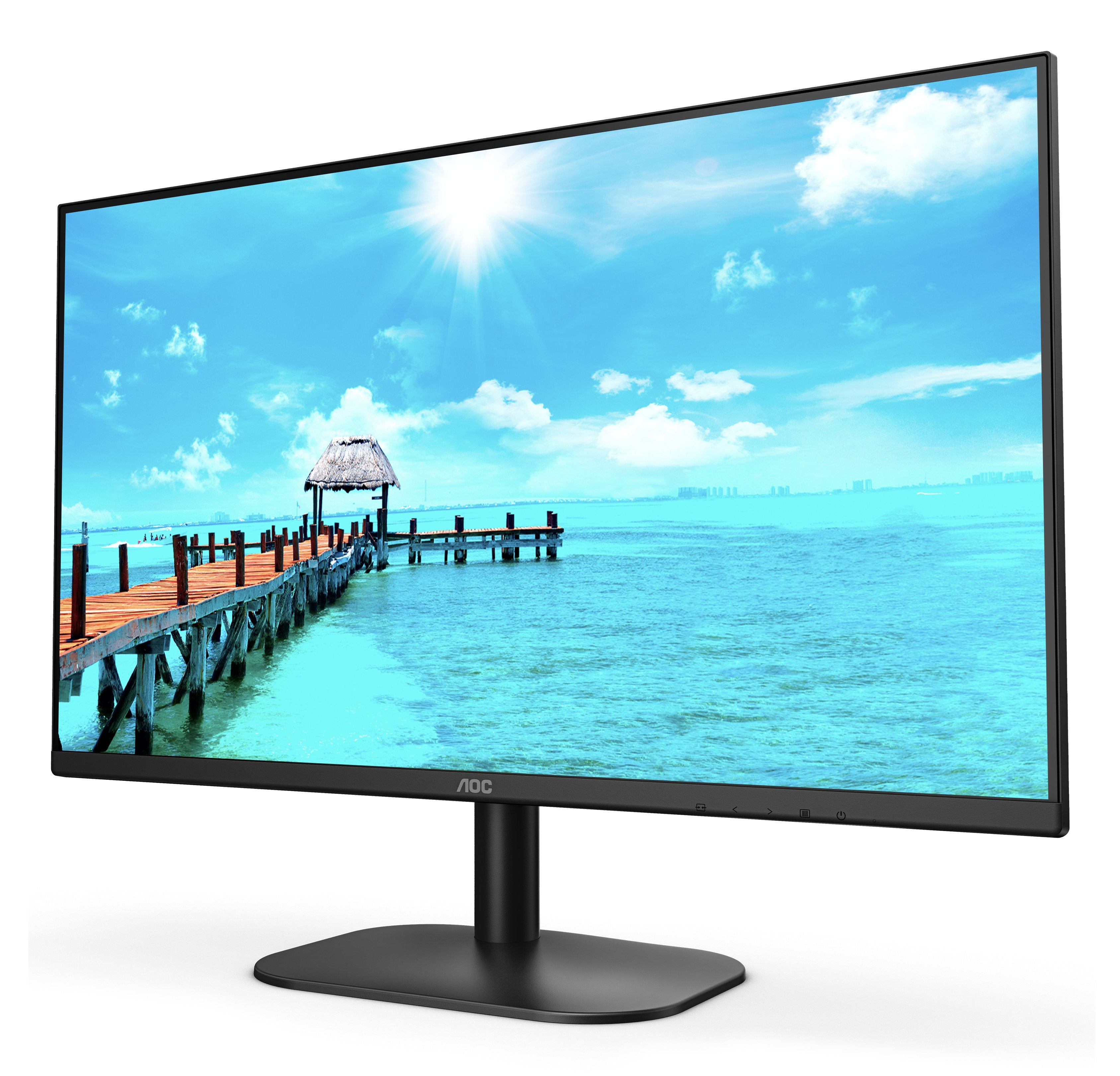 Monitor Aoc 27b2qam Led Display 68,6 Cm (27") 1920 X 1080 Pixeles Full Hd Negro