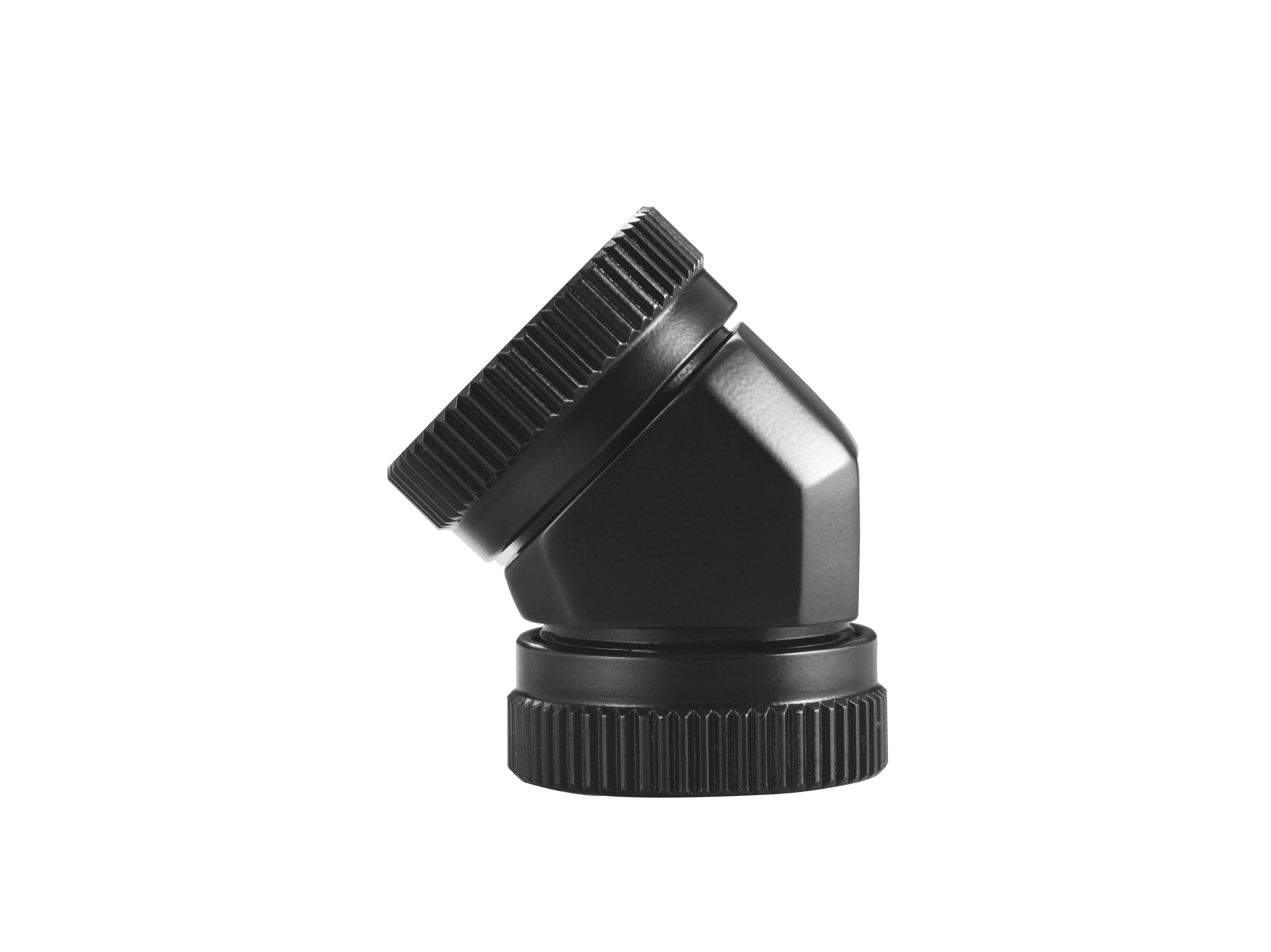 Phanteks Glacier Adapter 45 Degree 12mm Od To 12mm Od Hardtube, Negro