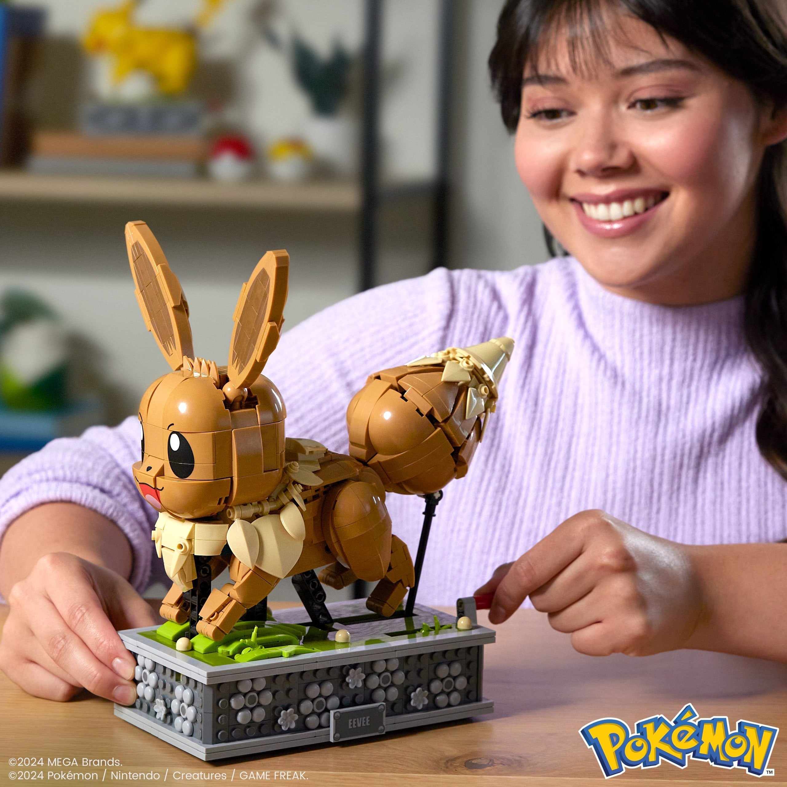 Mattel Mega Pokémon Motion Evoli Hth71