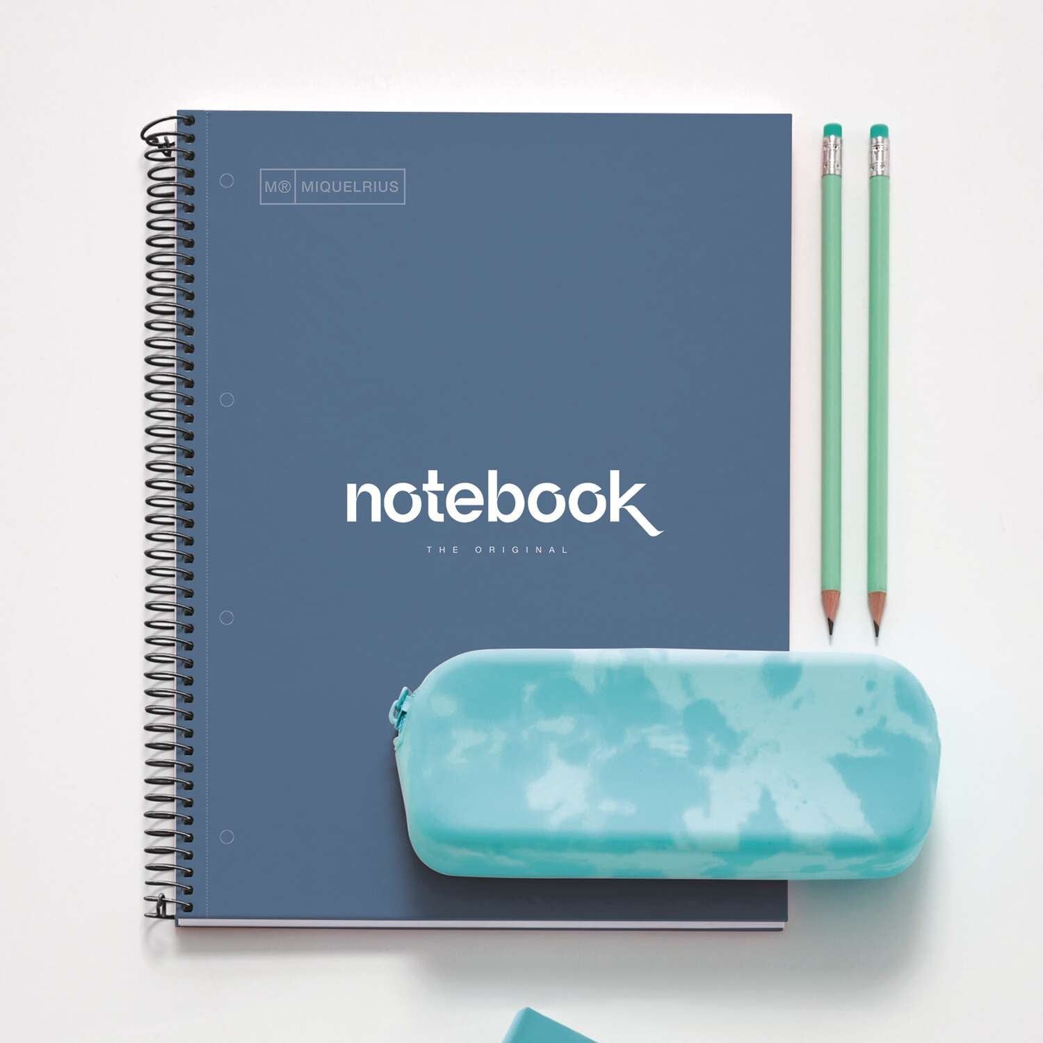 Miquelrius Notizblock Blau A4 90 Blatt (Speditionsversand)