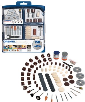 Dremel Set De Accesorios Multiusos 150 Piezas (724) 2615s724ja