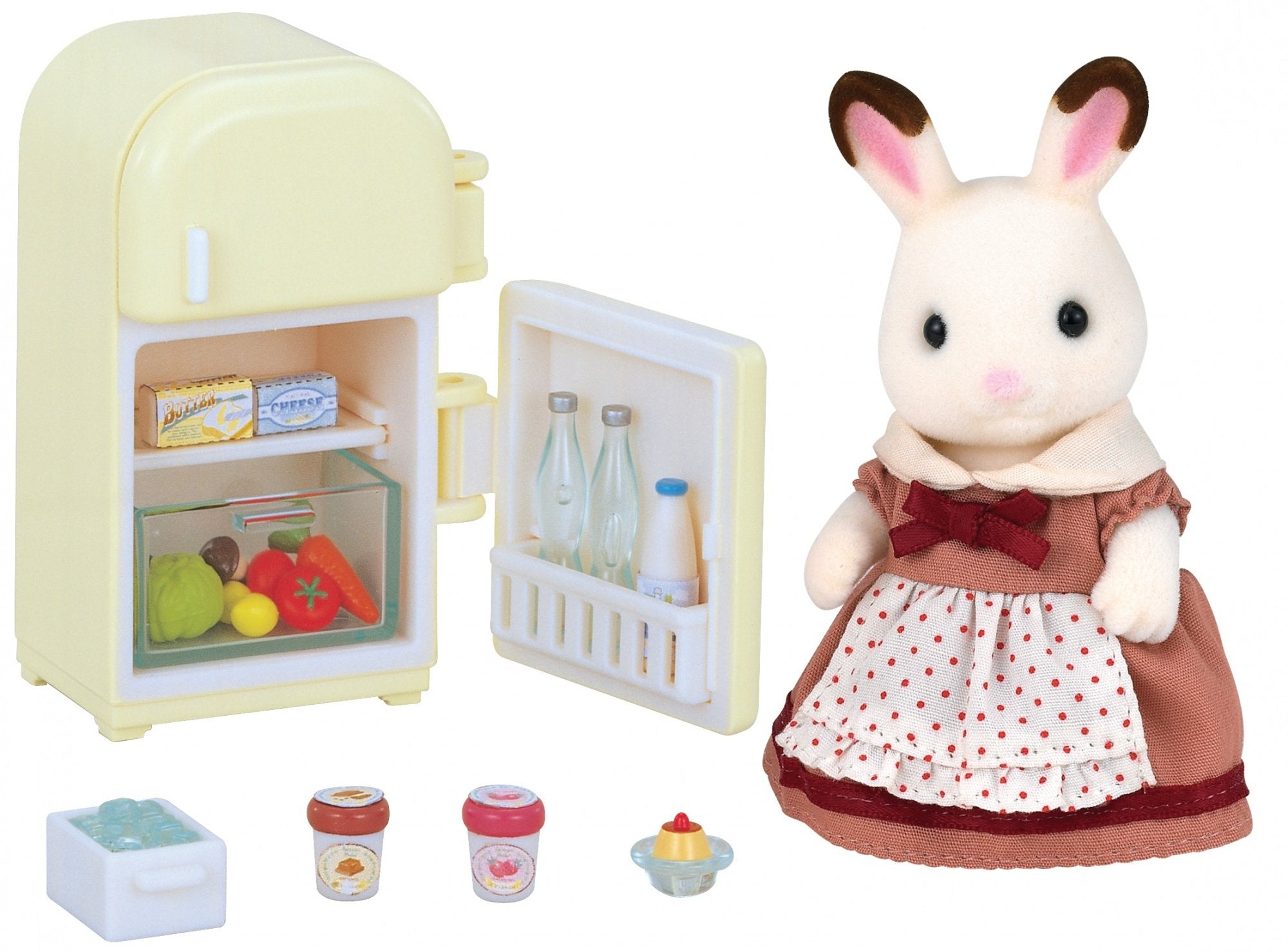 Epoch Sylvanian Families - Schokoladenhasen Mutter Küchen Set 5014