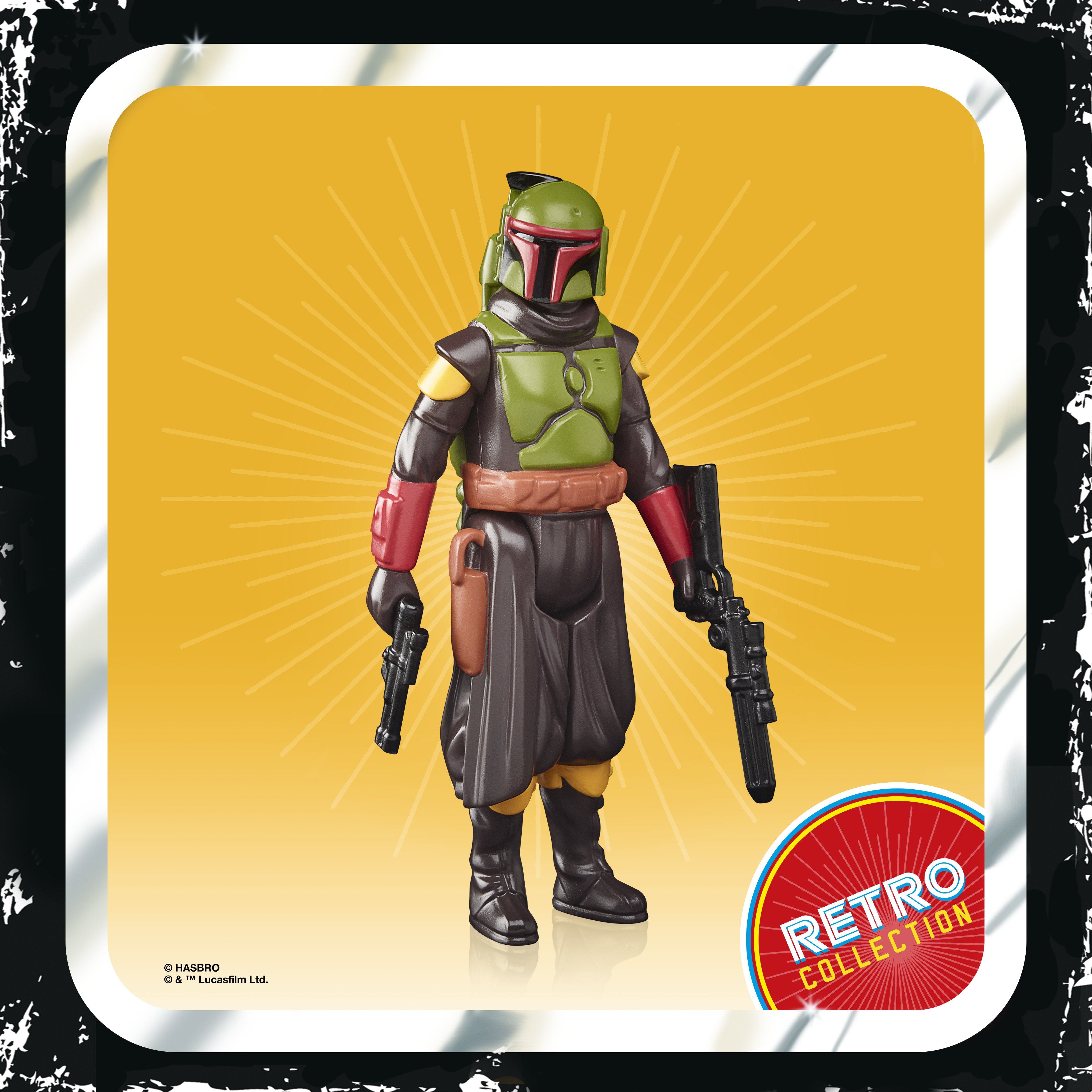 Figura Vin Boba Fett Morak Fig 9,5 Cm Sw The Mandalorian Retro Collection F44615x0
