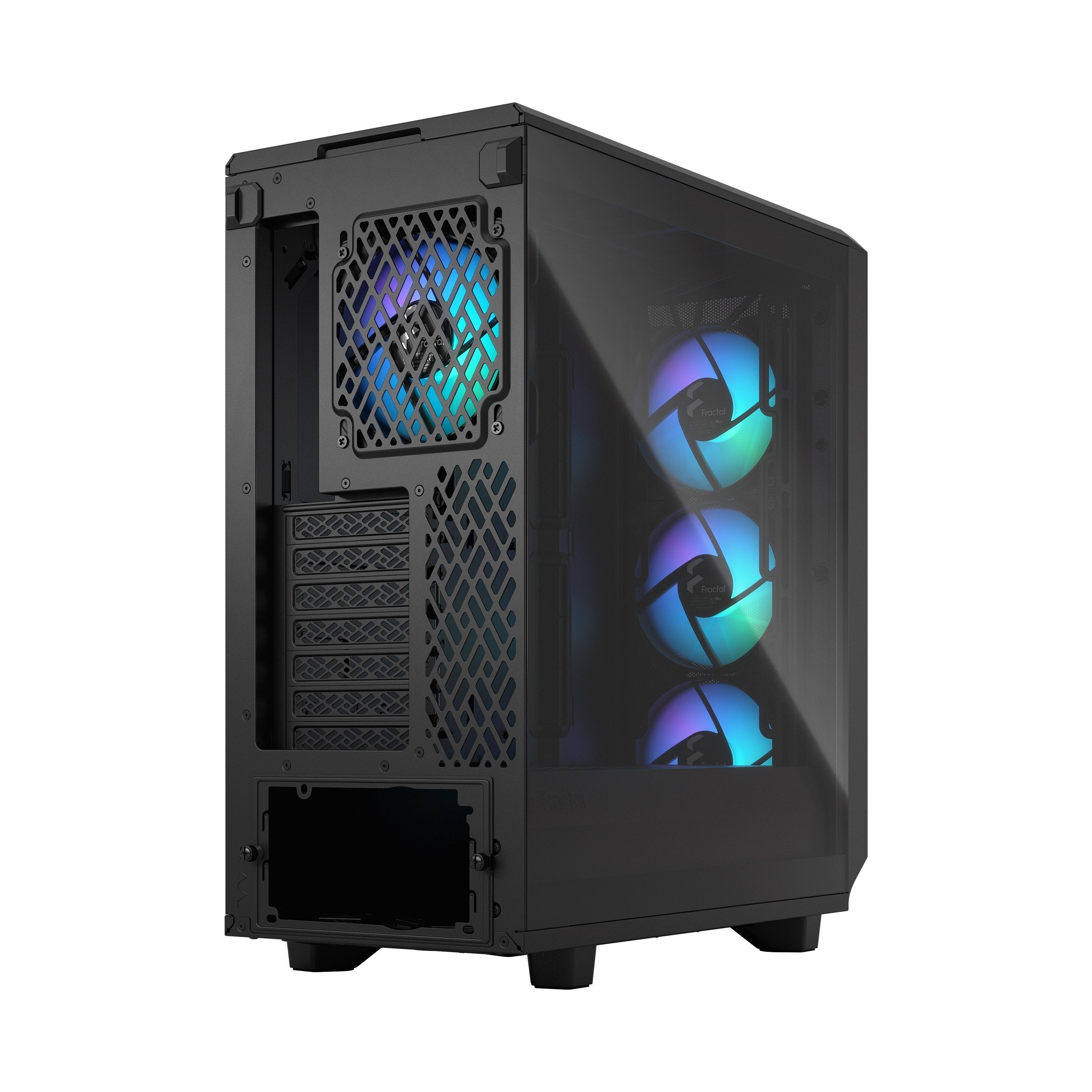Caja Pc Fractal Design Meshify 2 Compact Rgb Negro Tg Light Tint, Tower-Gehäuse Fd-C-Mes2c-06