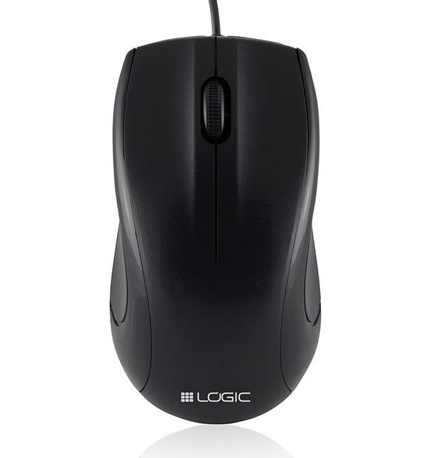 EAN 5906190449320 - Logic LM-12 ratón Oficina Ambidextro USB tipo A Óptico 1000 DPI imagen 1