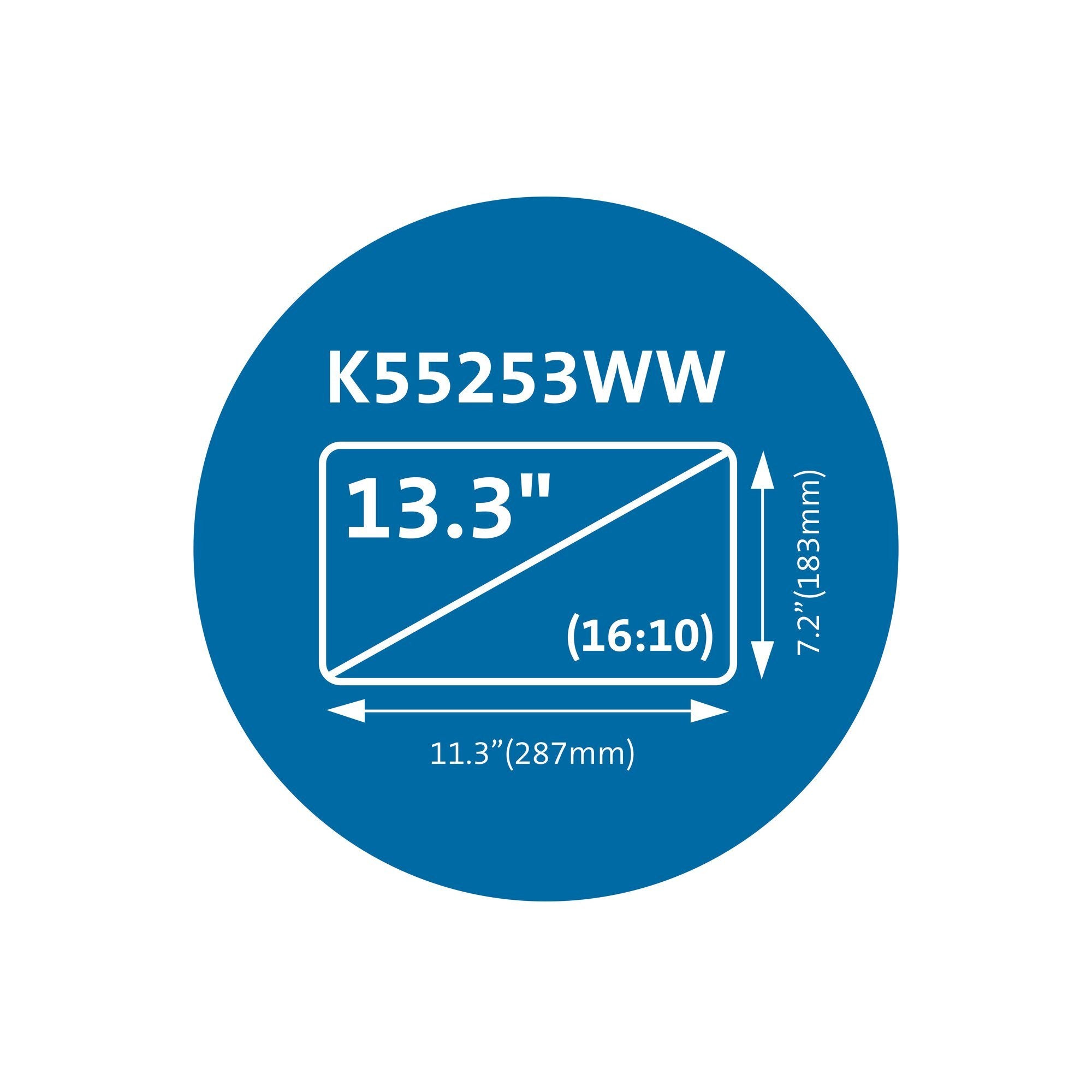 EAN 0085896552536 - Kensington K55253WW filtro para monitor 33,8 cm (13.3") Portátil Filtro de privacidad para pantallas sin  imagen 6