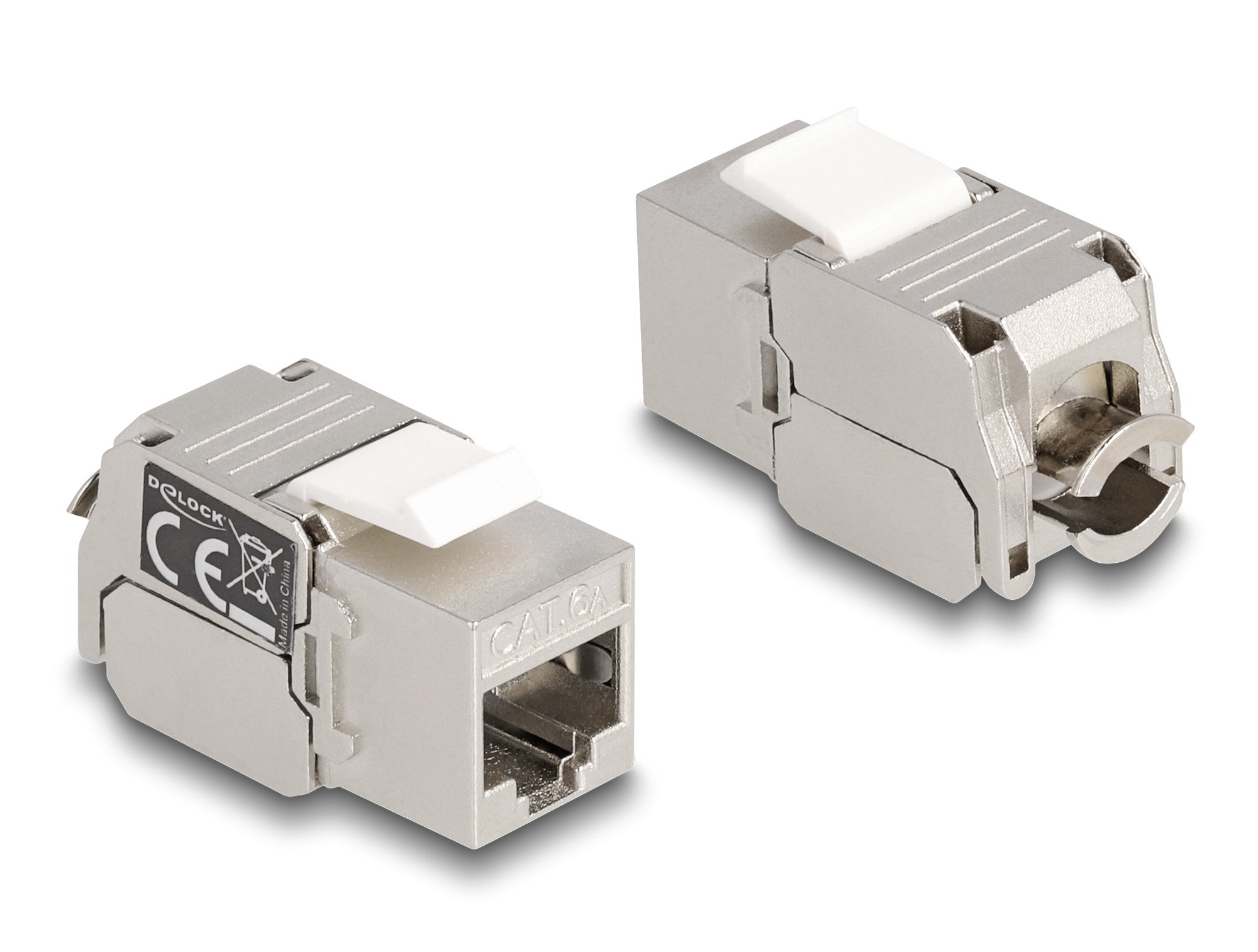 Delock 87856 Módulo Keystone Rj45 Hembra A Lsa Cat.6a Con Led