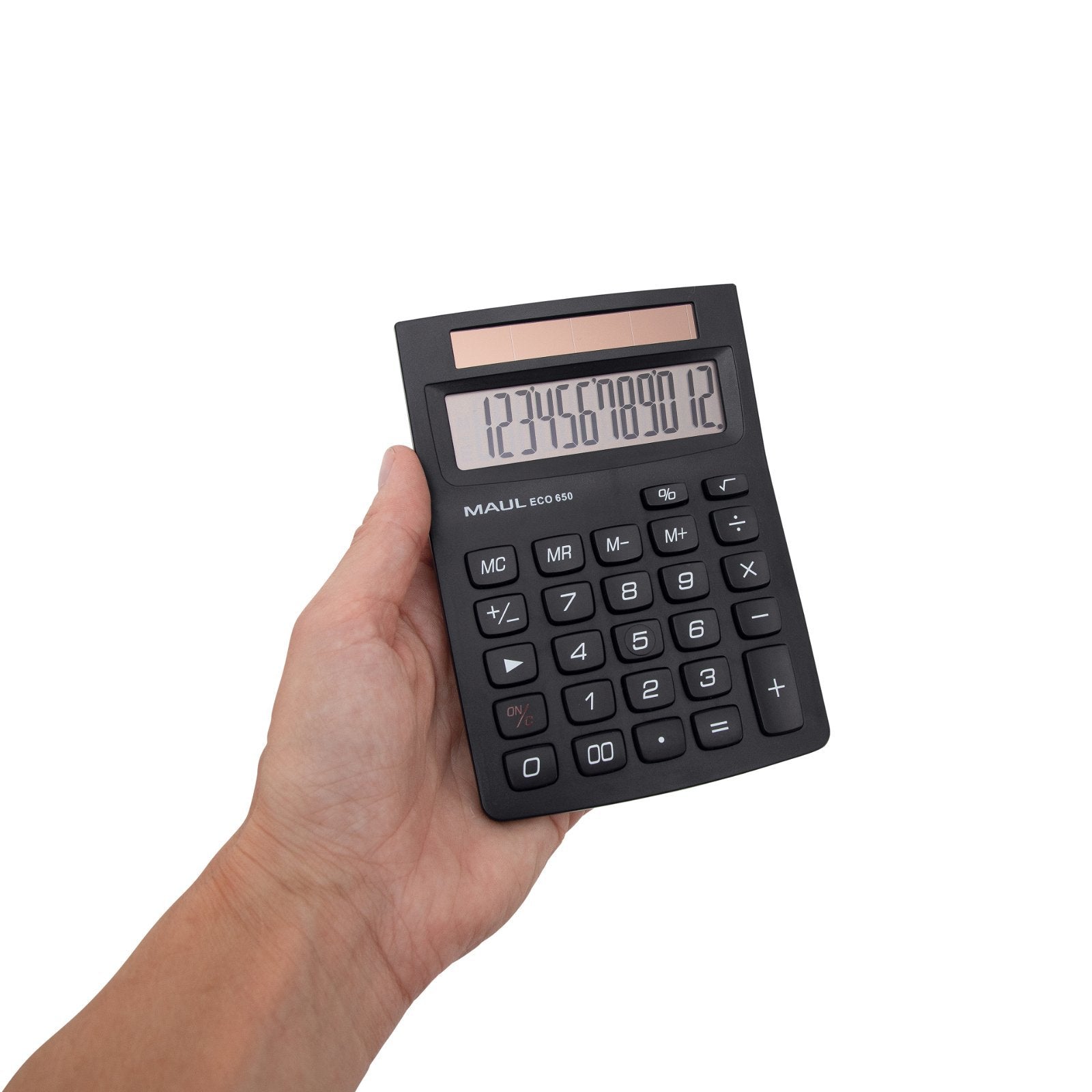 Calculadora  Maul Eco 650 Bolsillo Básica Negro