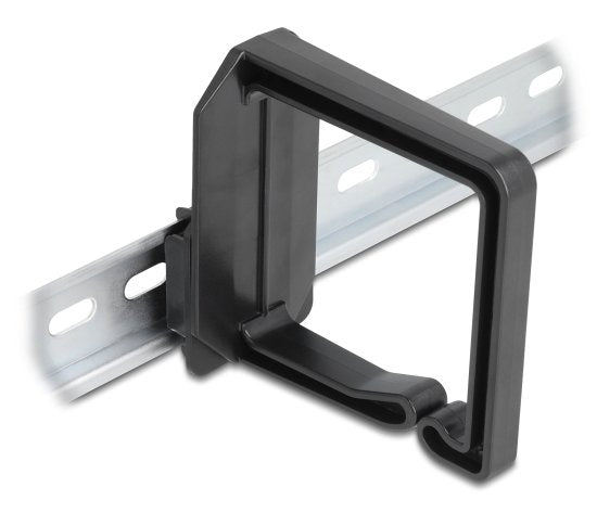 Delock Kabelbügel 70 X 70 Mm Con Montageplatte Negro