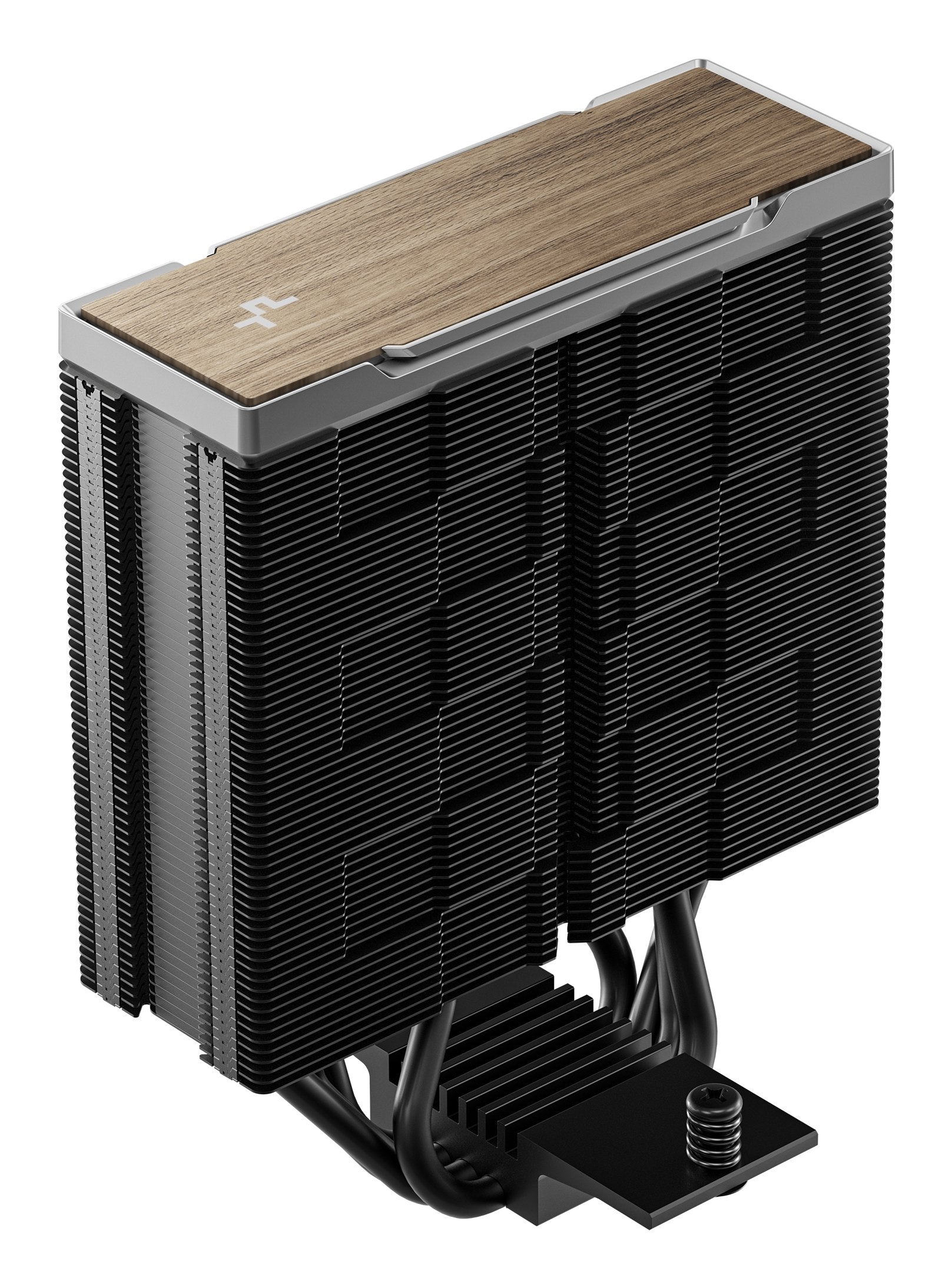 Deepcool Ak400 G2, Disipador De Cpu Negro/Madera, 120 Mm R-Ak400g2-Bknnmn-Gjd