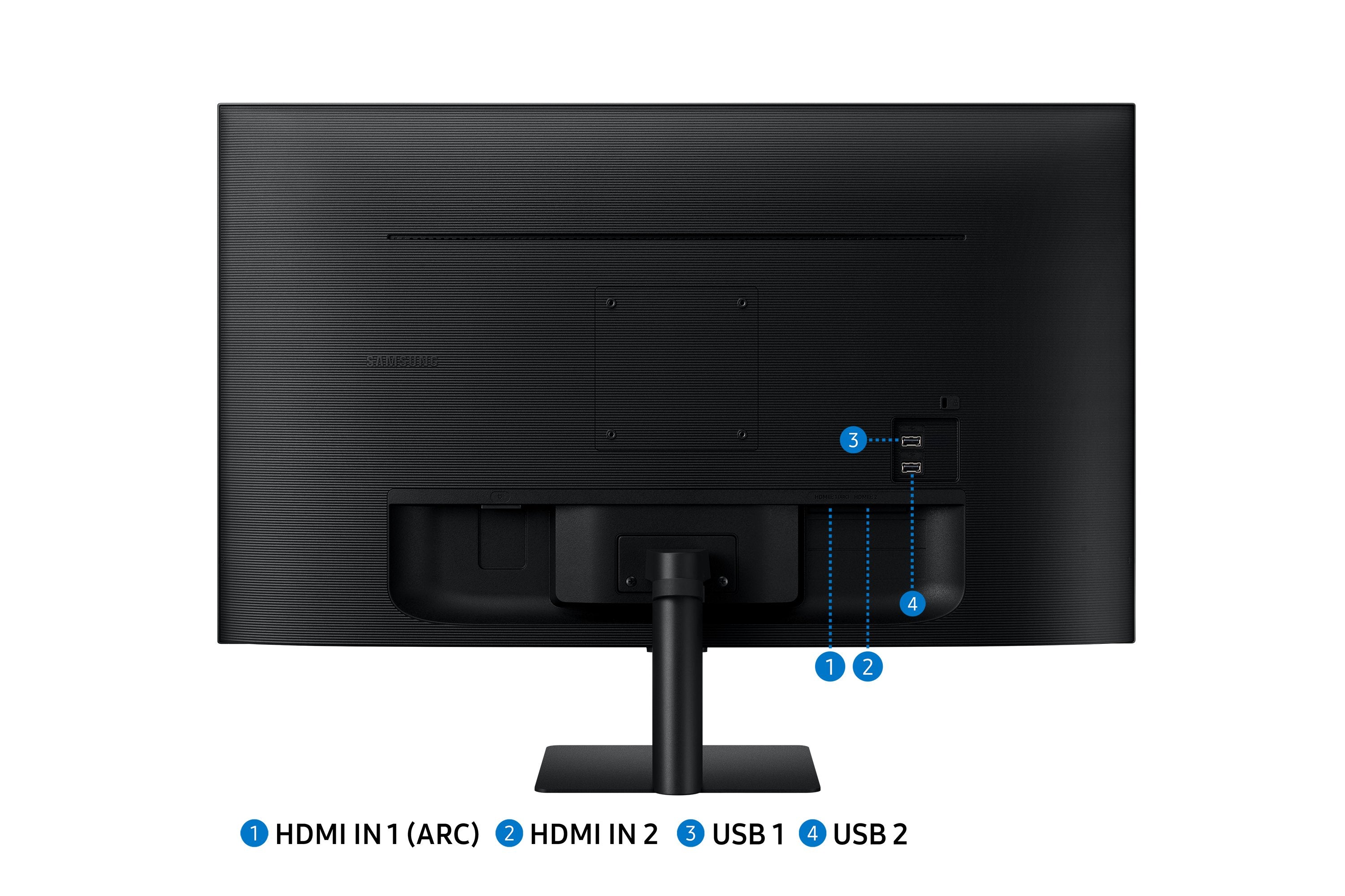 Smart Monitor Samsung M5 M50c S27cm500eu 27' Full Hd Smart Tv Multimedia Negro