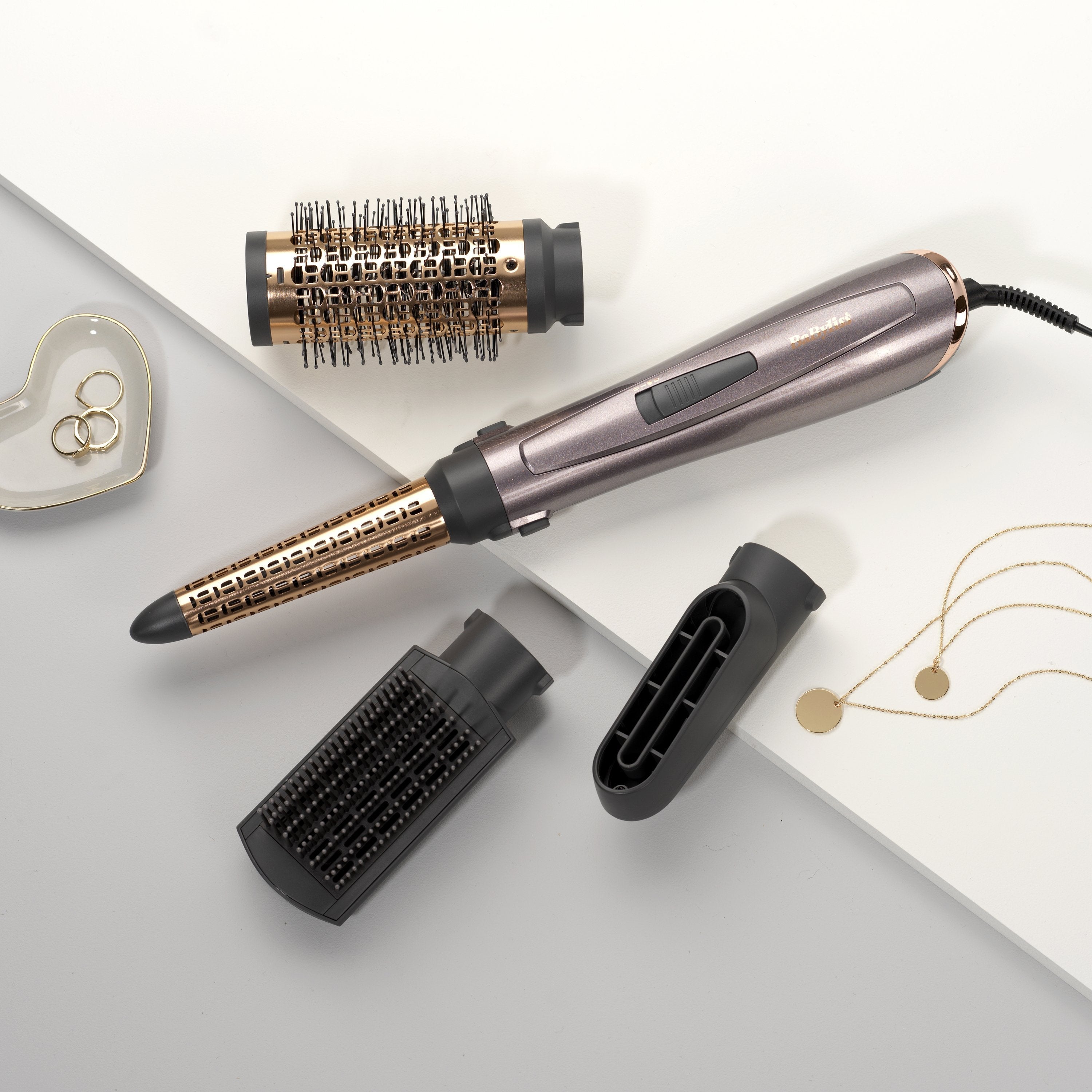 EAN 3030050153781 - BaByliss Air Style 1000 Kit de peluquería Caliente Negro, Cobre, Paladio 1000 W 2,5 m imagen 13