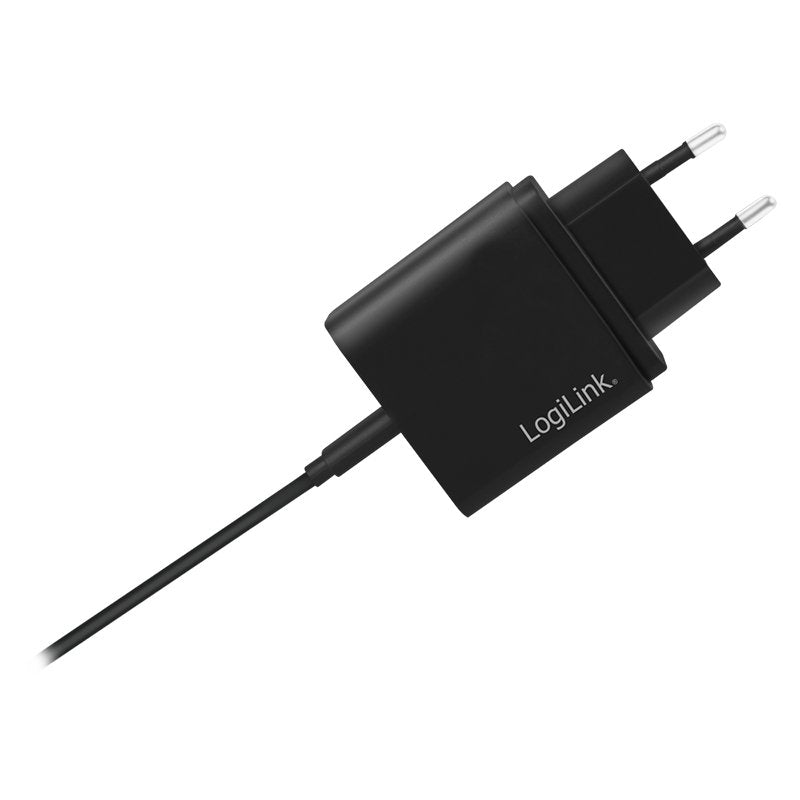 Logilink Cargador Usb-C Pared Negro 5v/3a Pa0258