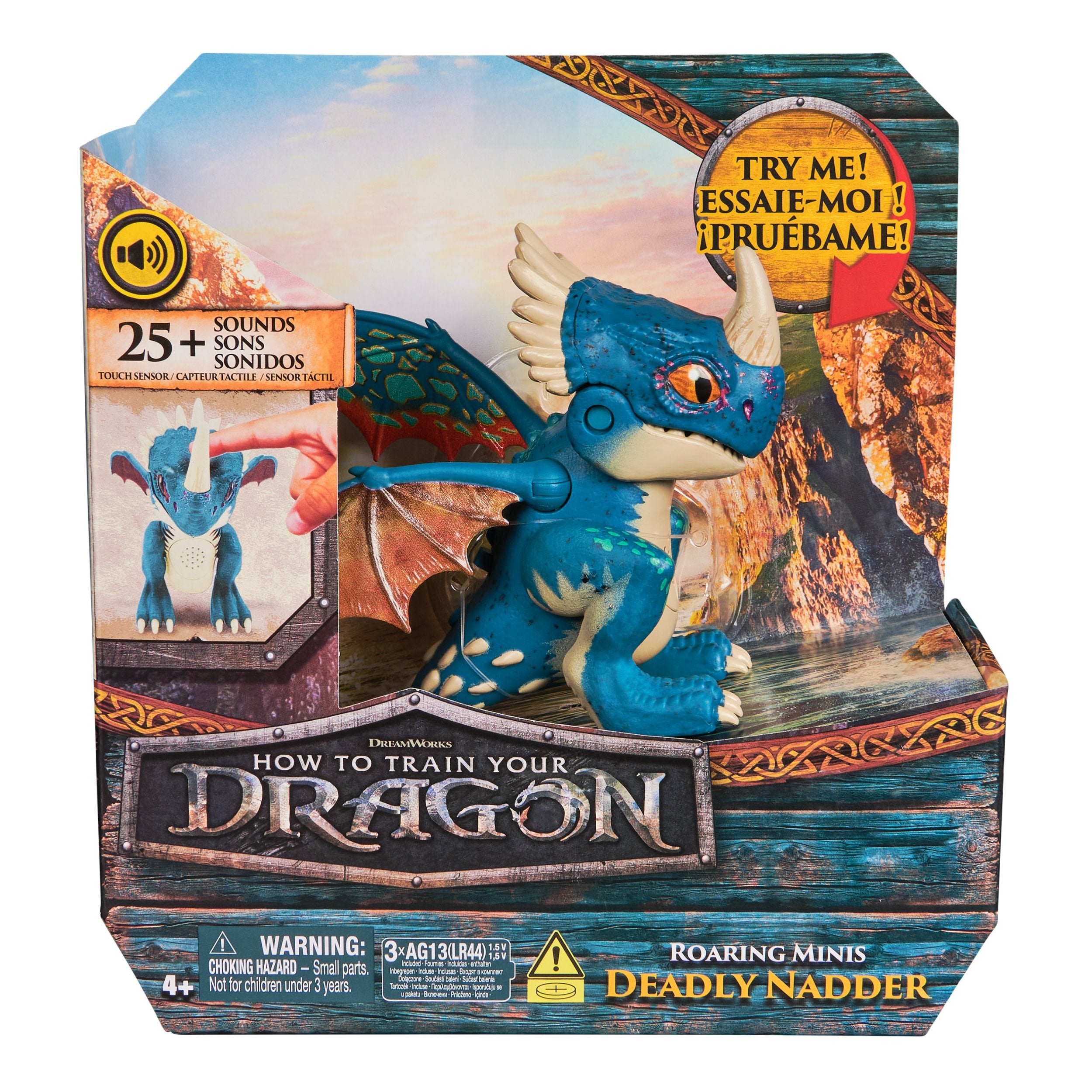 EAN 0681147087477 - DreamWorks Dragons DWD INA Roaring Mini IntDeadlyNadder GML imagen 1