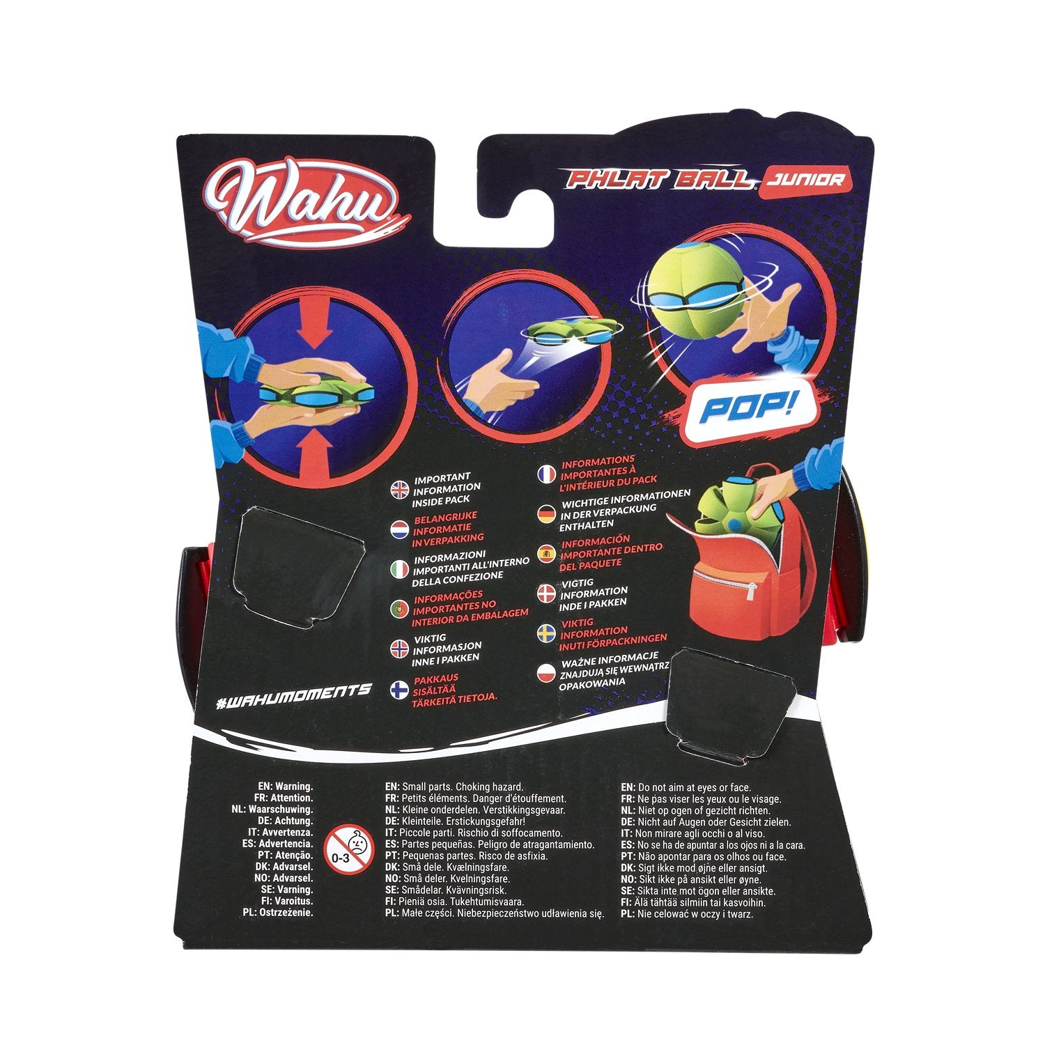 EAN 8711808316362 - Wahu Phlat Ball Junior Bola para lanzamientos imagen 2