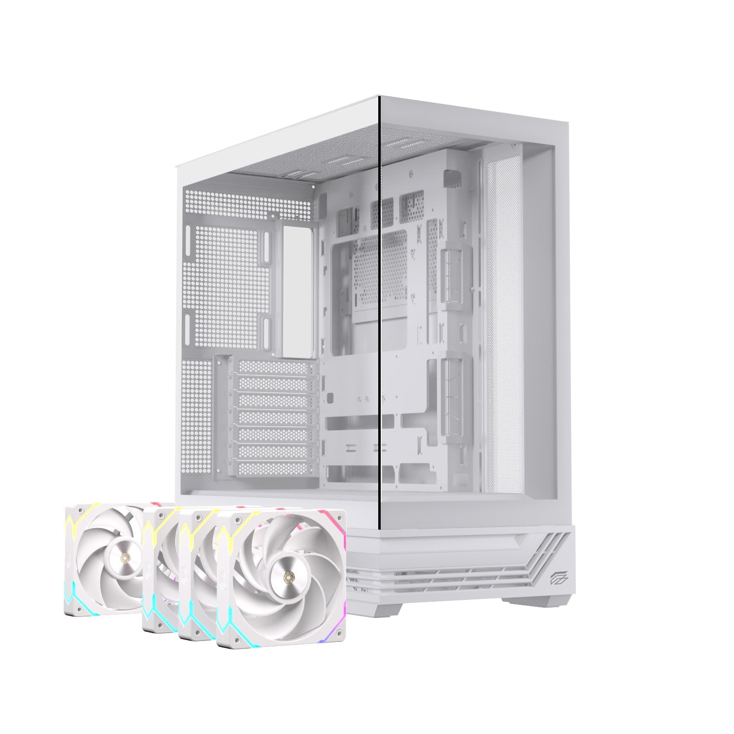 EAN 6977277365900 - Einarex EXCS-PR-800R-W carcasa de ordenador Midi Tower Blanco imagen 3