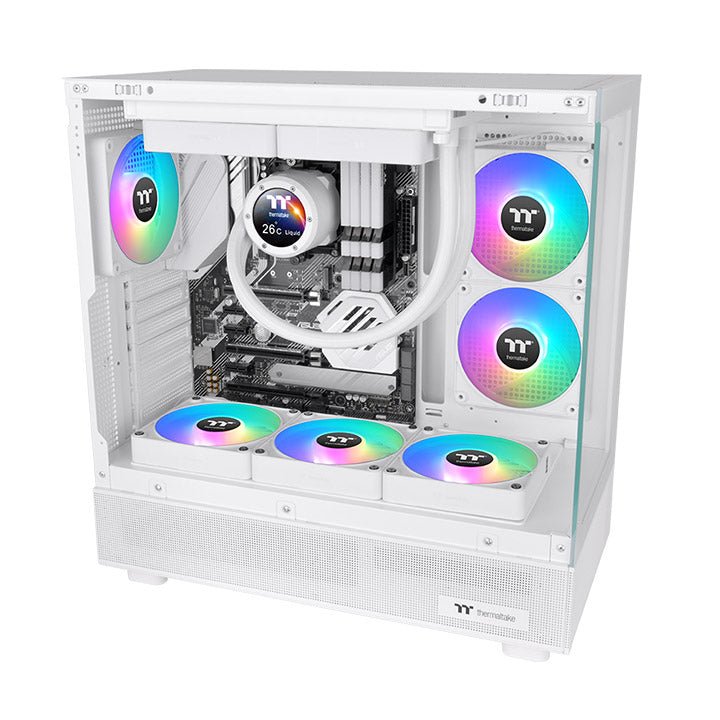 Ventilador Thermaltake Ct120 Ex Argb Sync Pc Cooling Fan Blanco