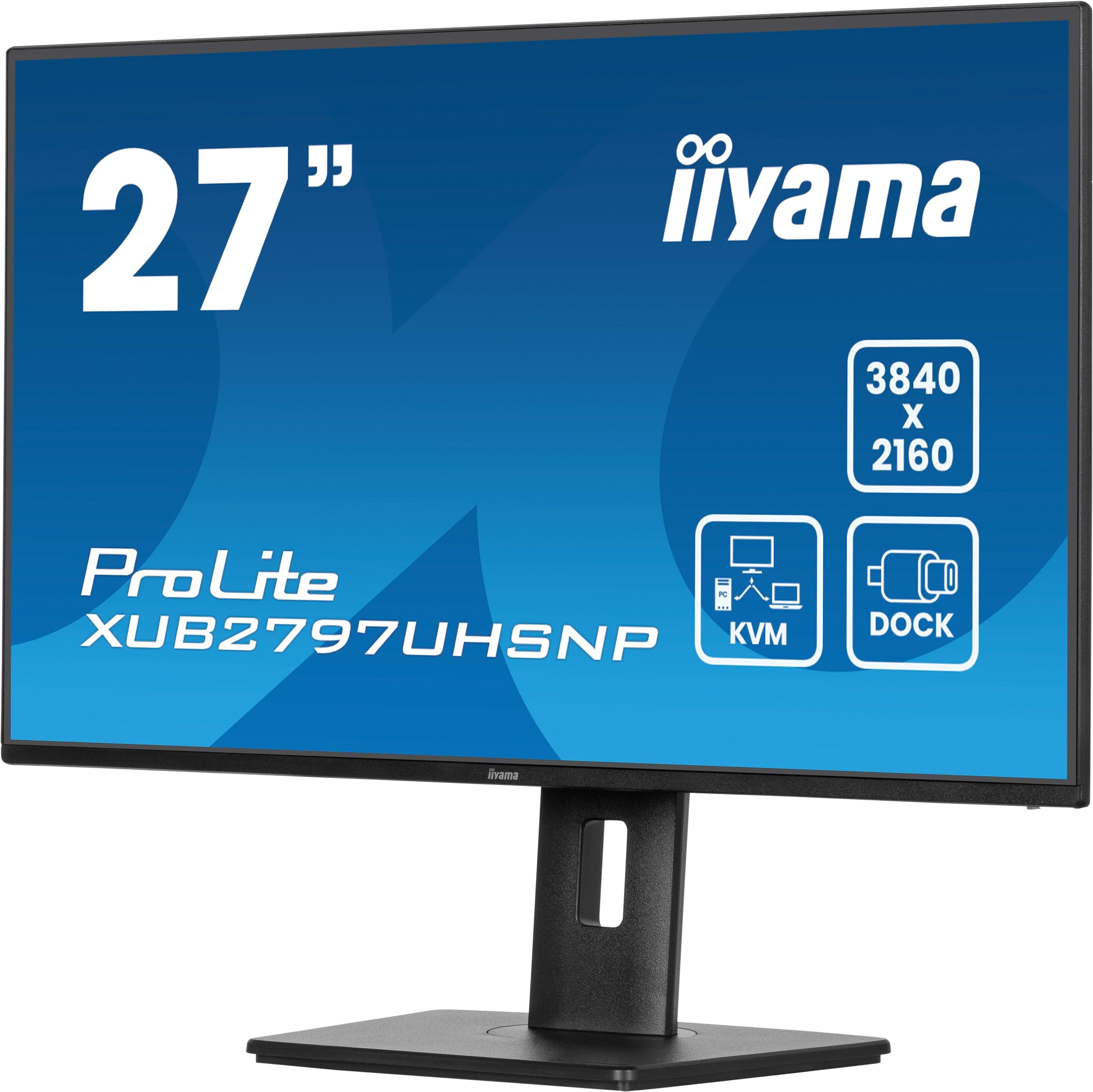 EAN 4948570123810 - iiyama ProLite XUB2797UHSNP-B1 pantalla para PC 68,6 cm (27") 3840 x 2160 Pixeles 4K Ultra HD LED Negro imagen 6