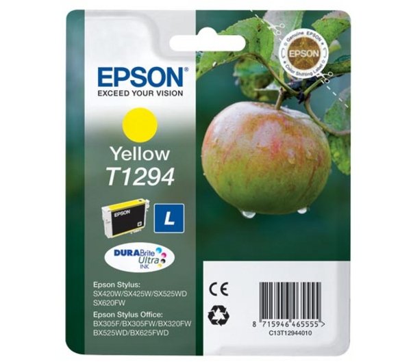 Epson Tinta Amarillo Stylus Sx 235w /420w/425w/ Office Bx305f/320fw