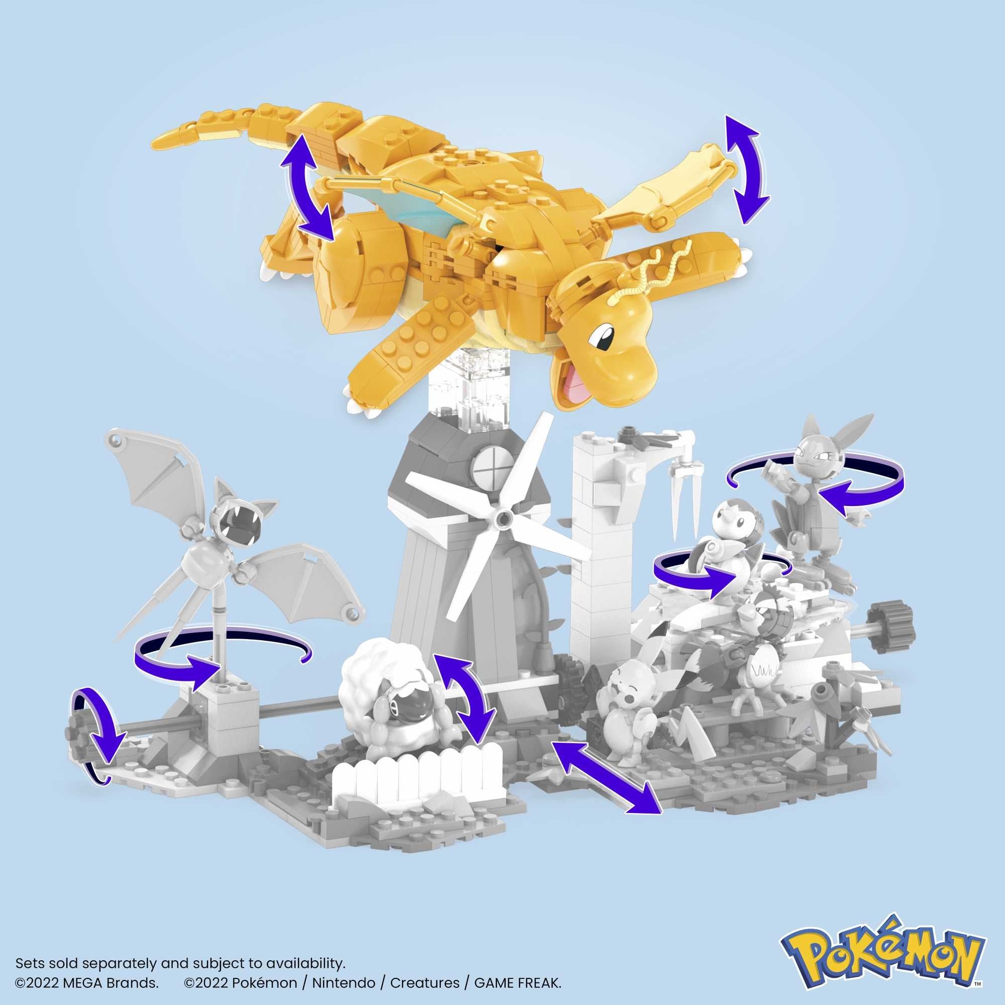 Mega Pokémon Hkt25 Juguete De Construcción