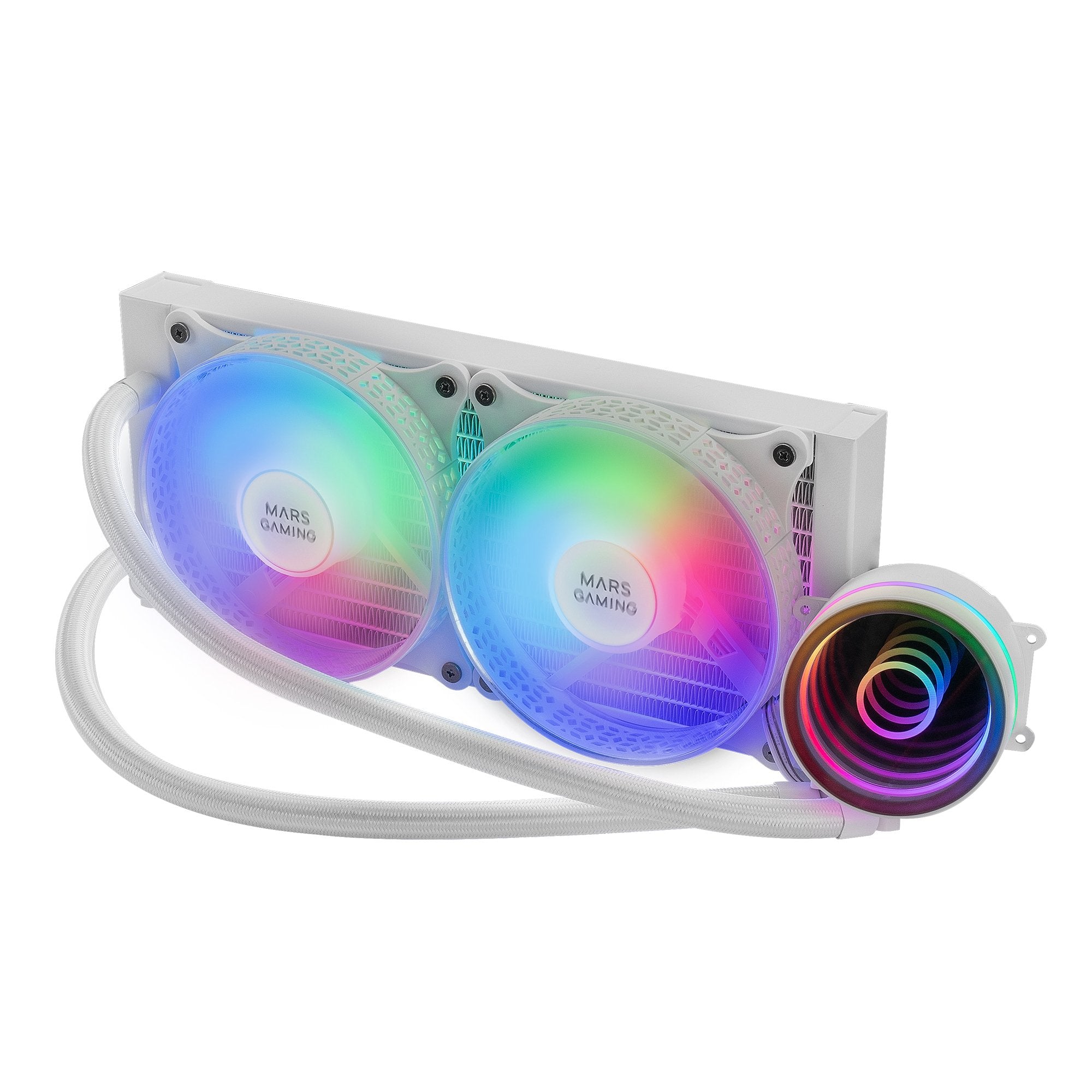 Sistema De Refrigeración Líquida Mars Gaming Ml-One240w Blanco